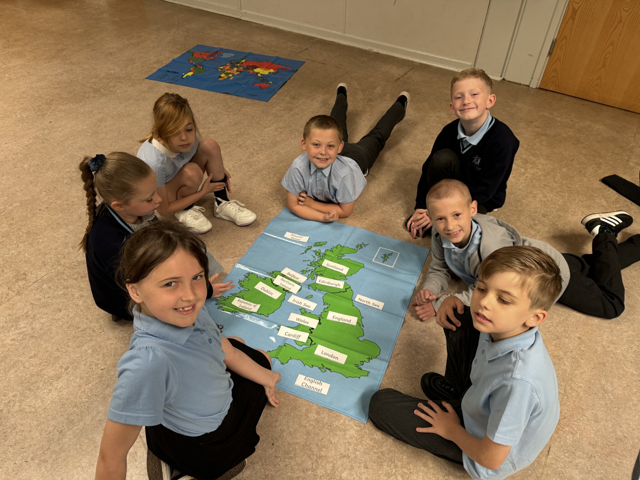 Image of Enjoying mapping using our large maps