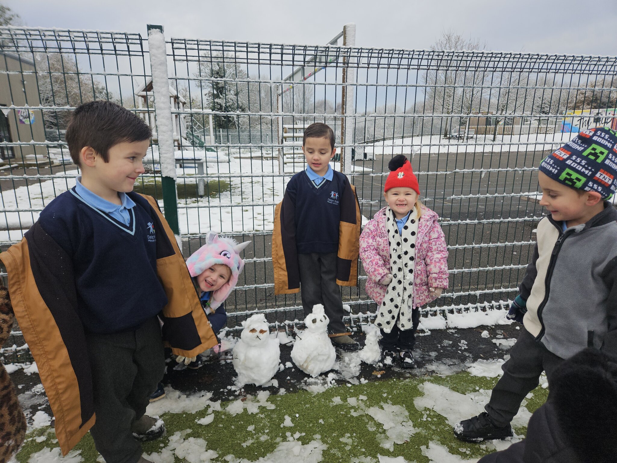 Image of Reception- Fun in the snow