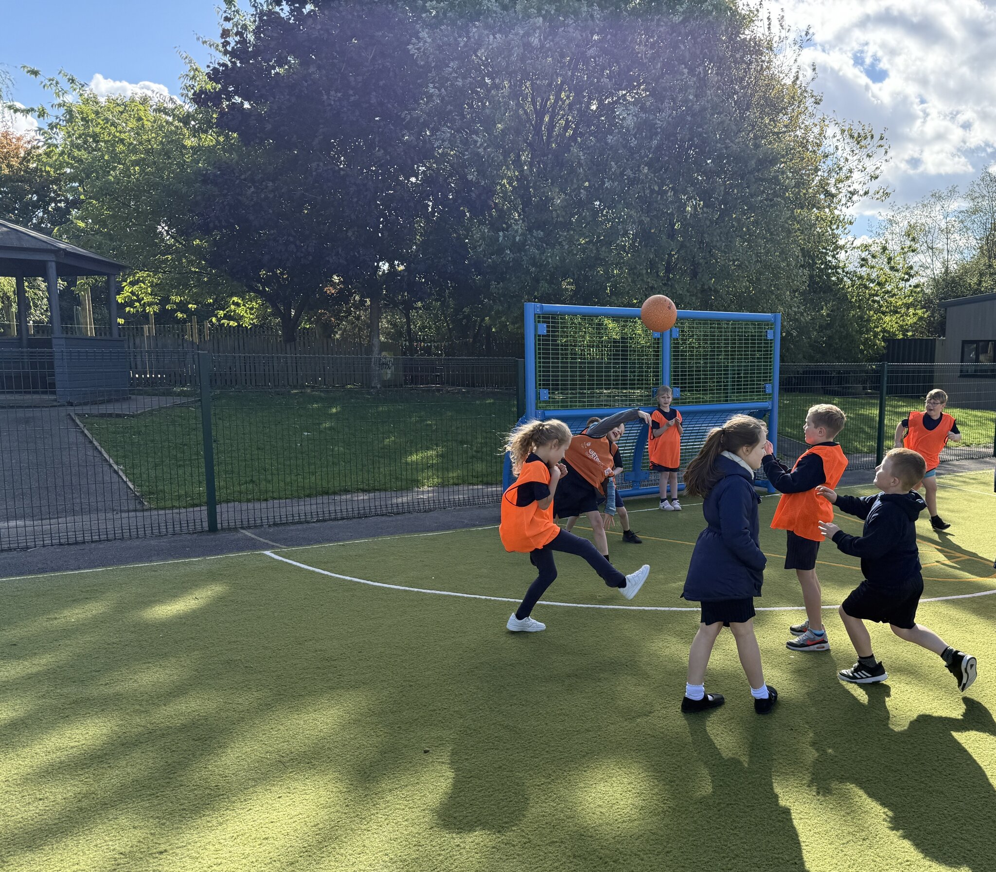 Image of Year 3 Handball in the sun