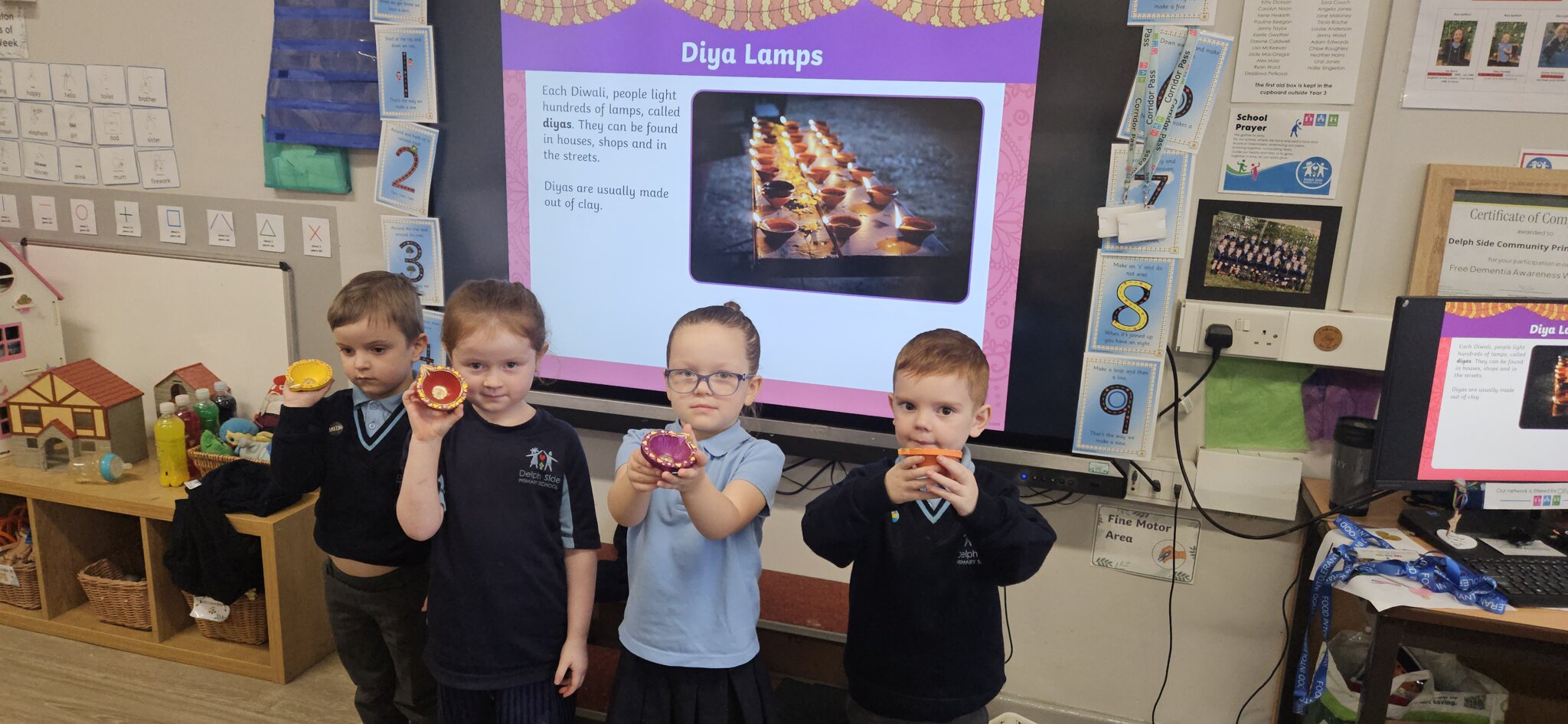 Image of Reception- Bonfire, Remembrance and Diwali