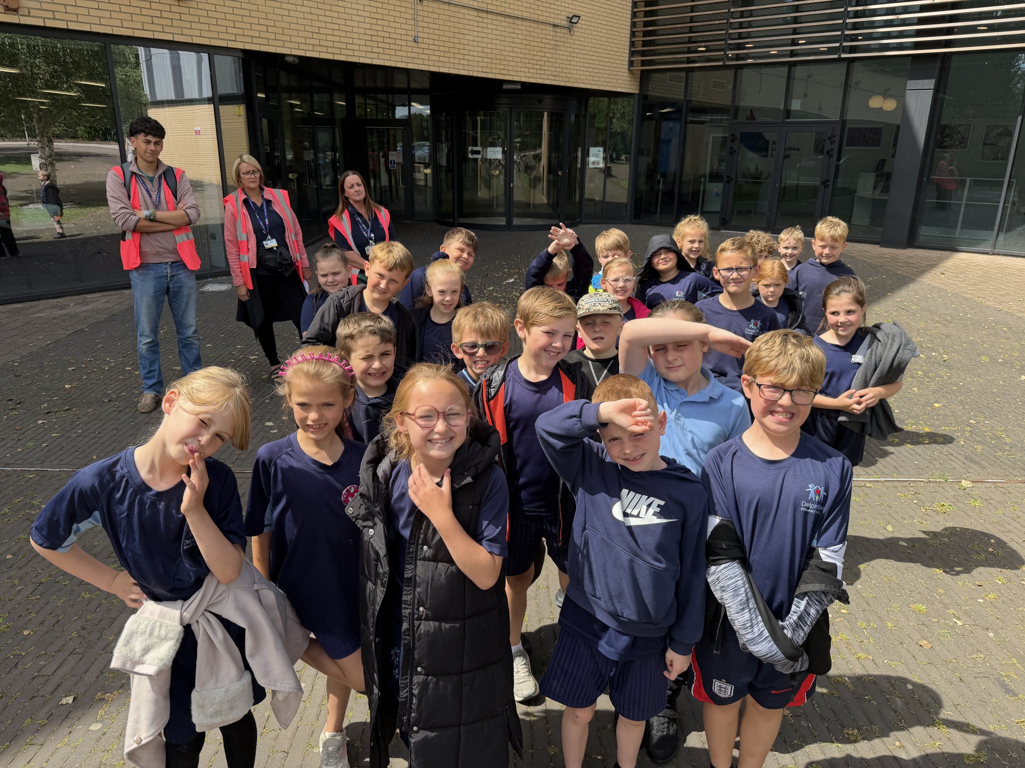 Image of Year 3 visit West Lancs College