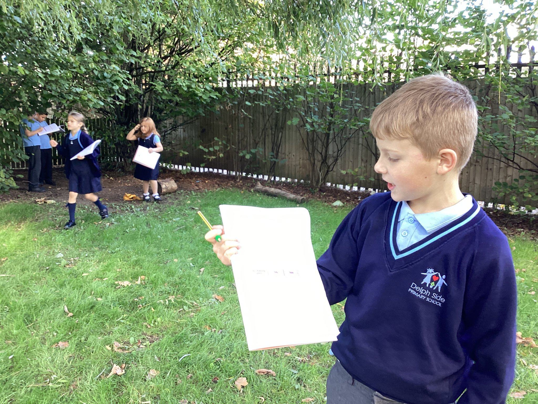 Image of Data Collection in Year 4!