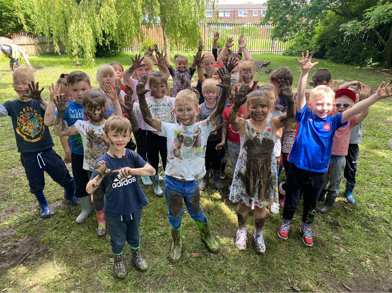 Image of Year 1 - International Mud Day!