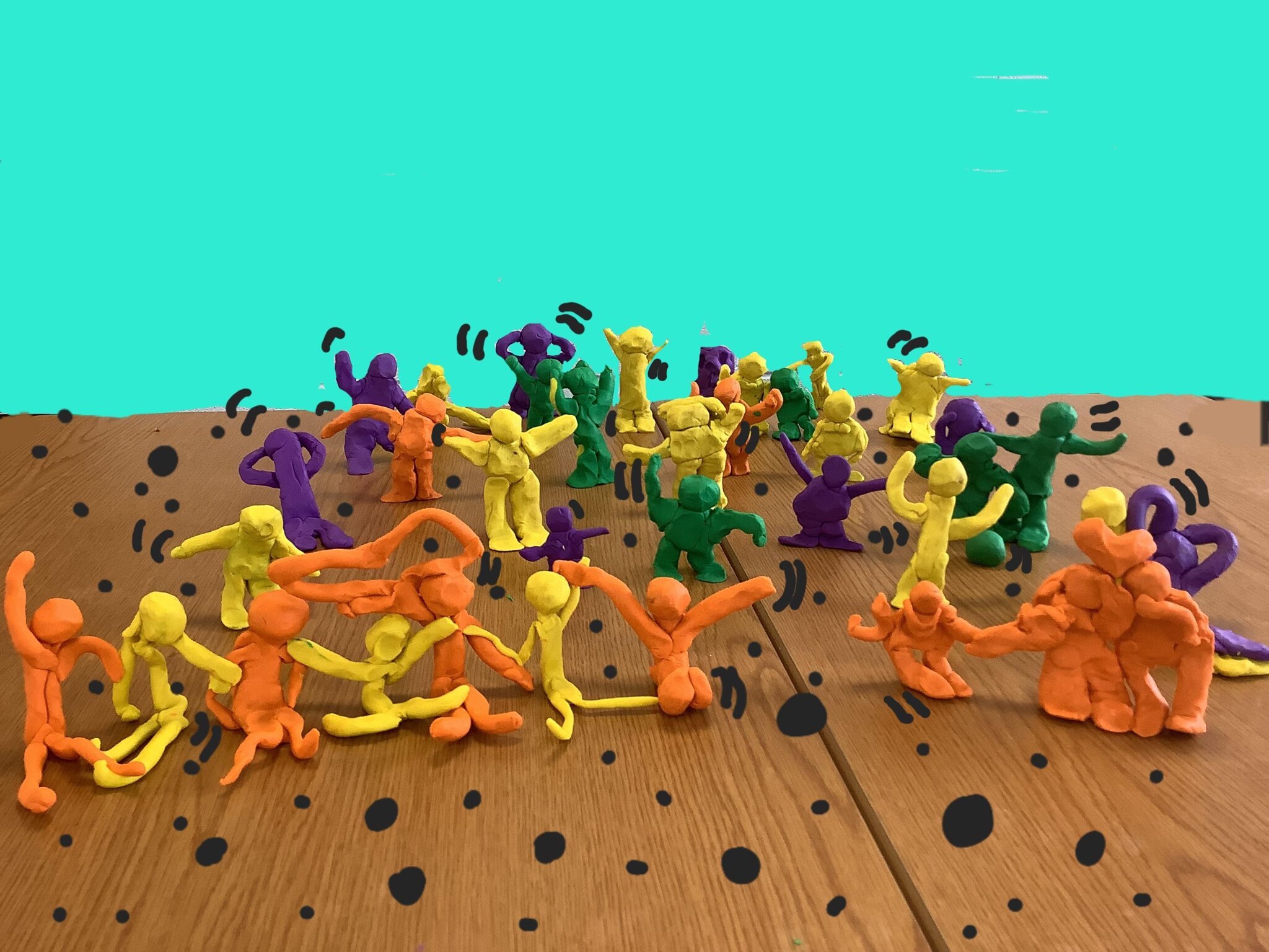 Image of Year 2 - Art - Plasticine Figures 