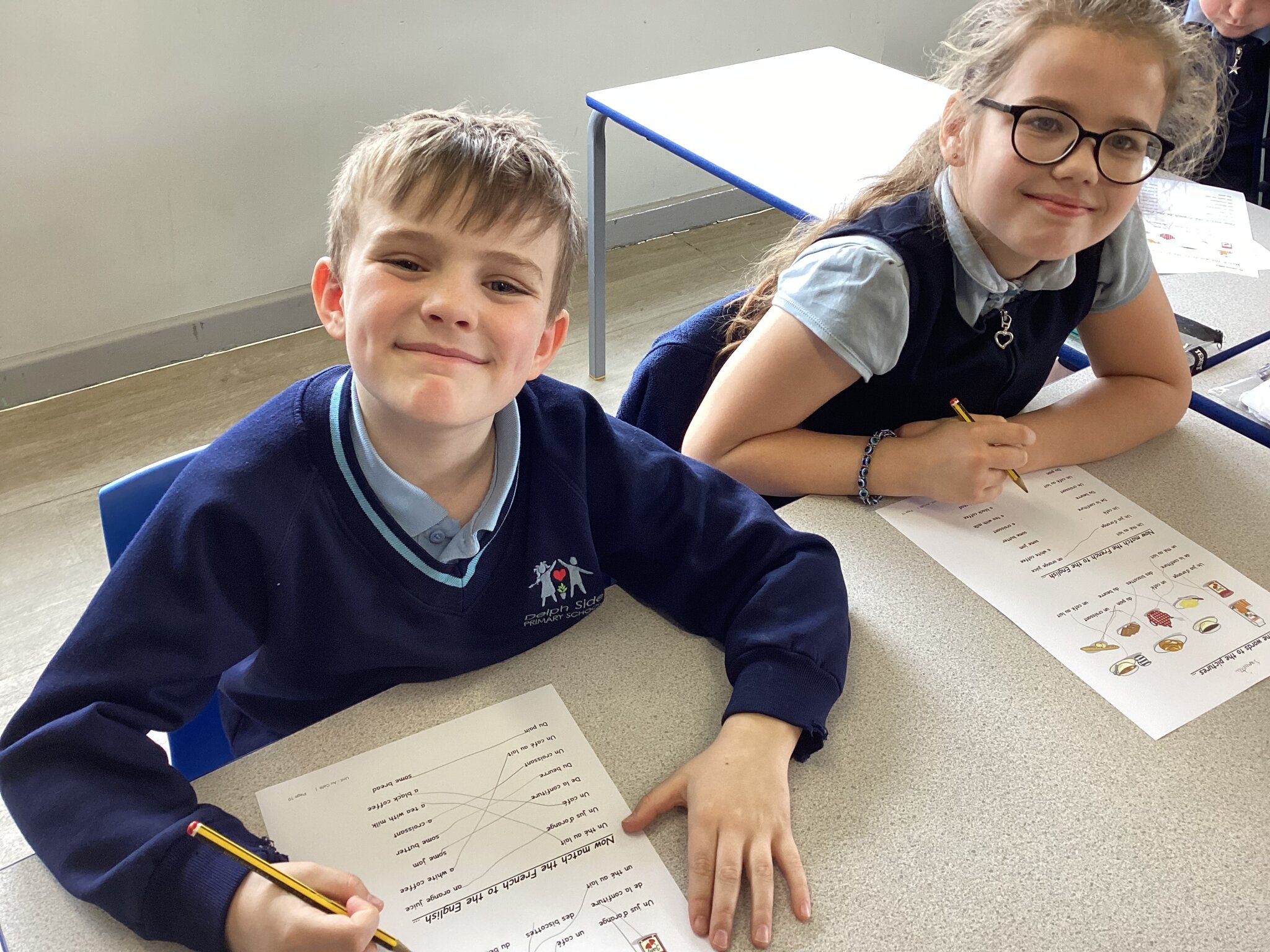 Image of Year 4 - Au Cafè French Day