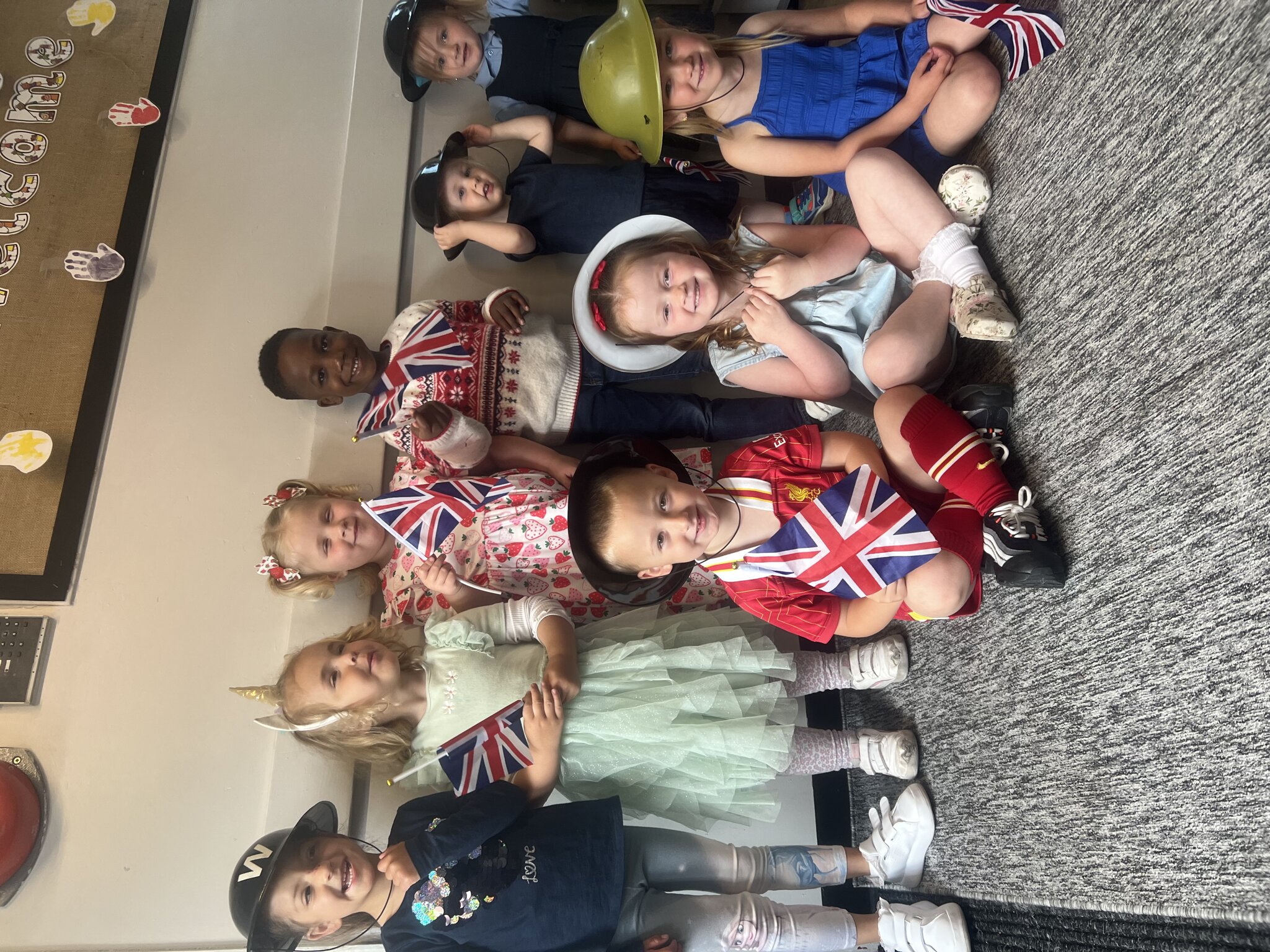 Image of VE Day in Pre-School 