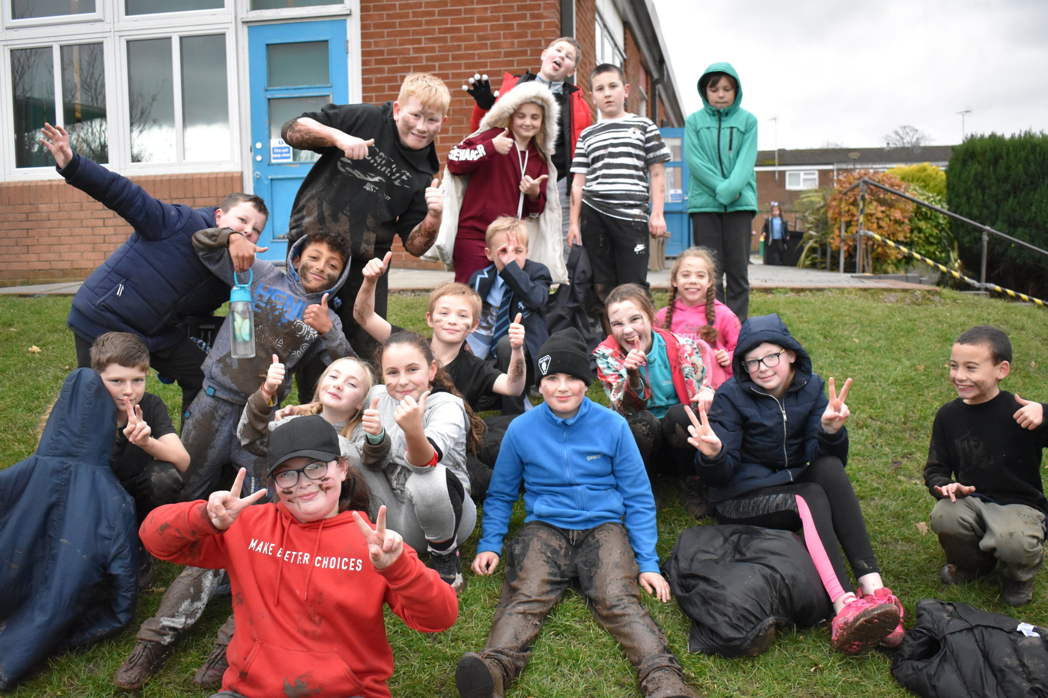 Image of Y6 WW1 Outdoor Learning