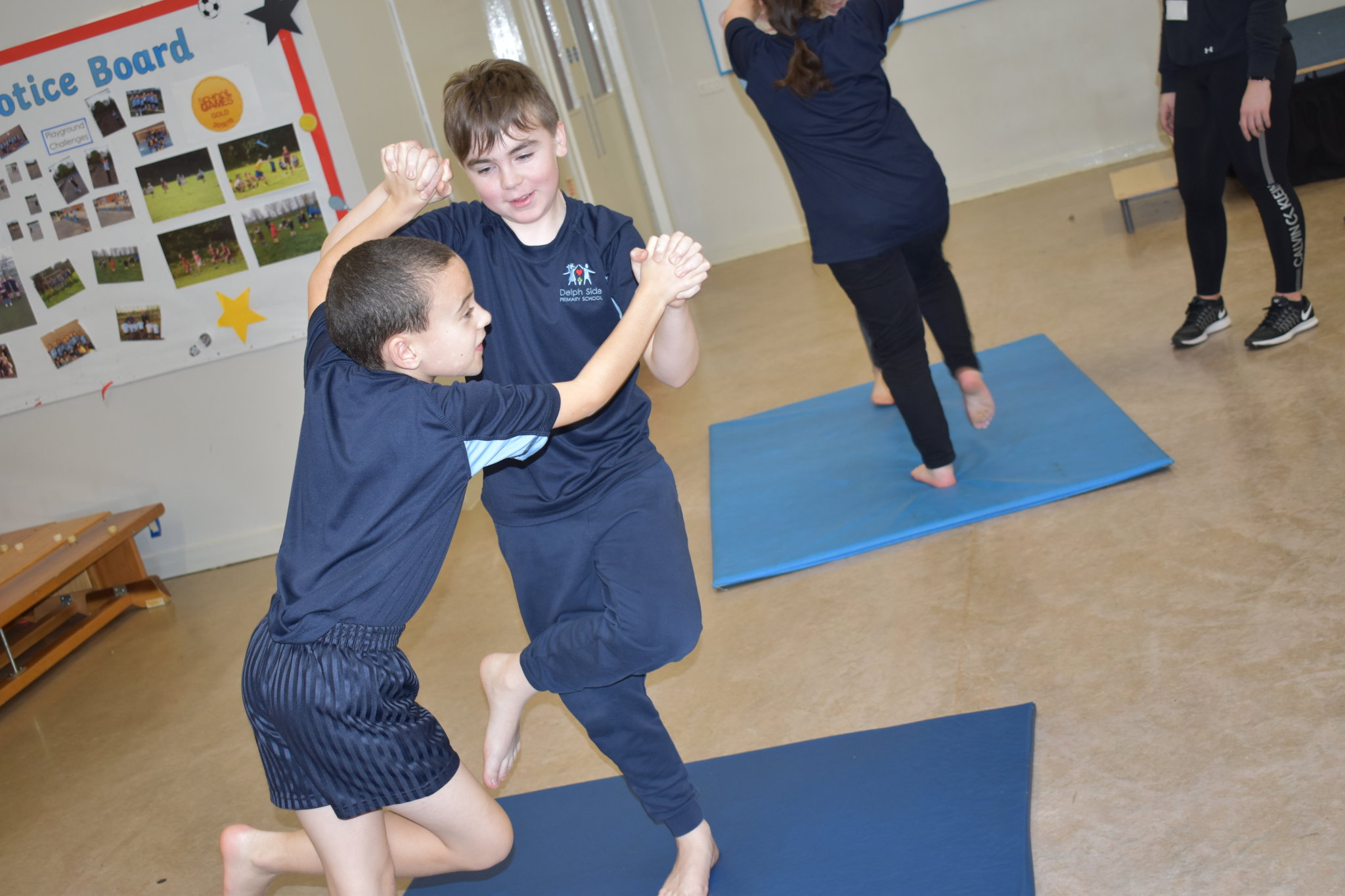 Image of Y6 Gymnastics lesson