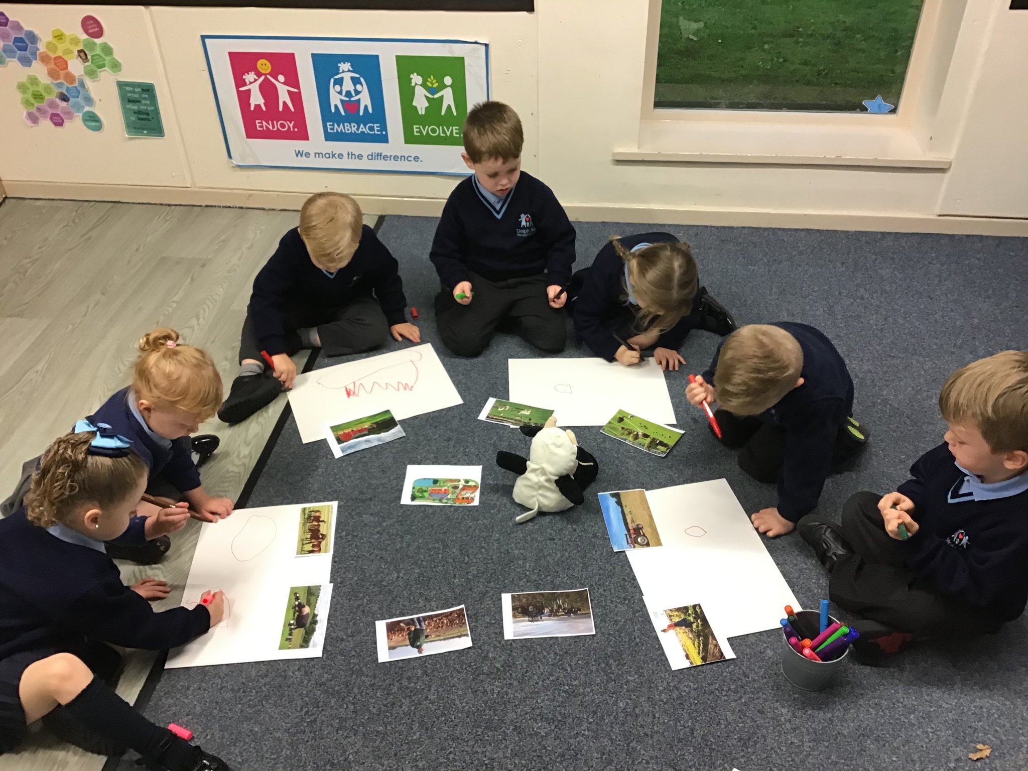 Image of Pre-School Farm Mark Making