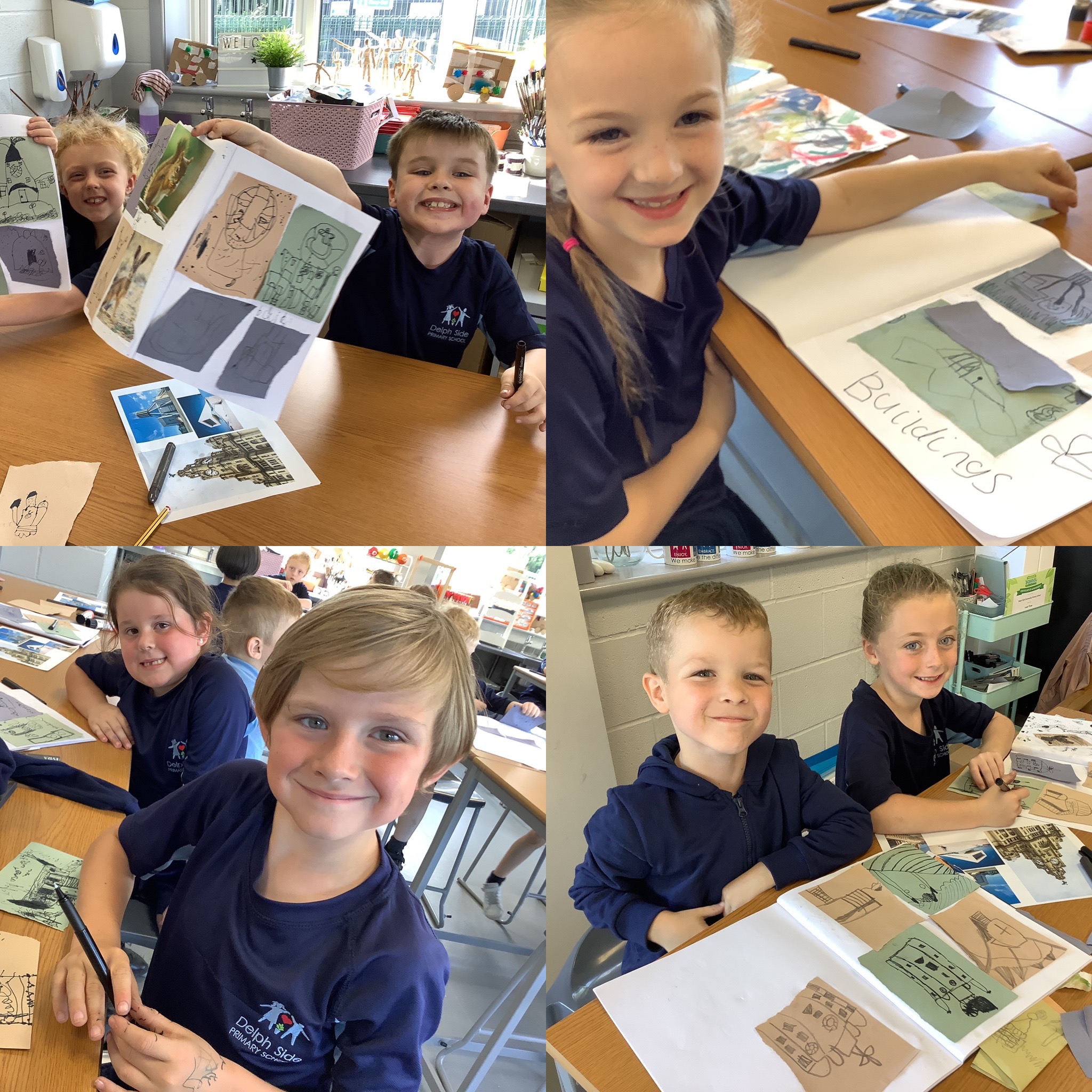 Image of Year 2 - Art - Mark Making 