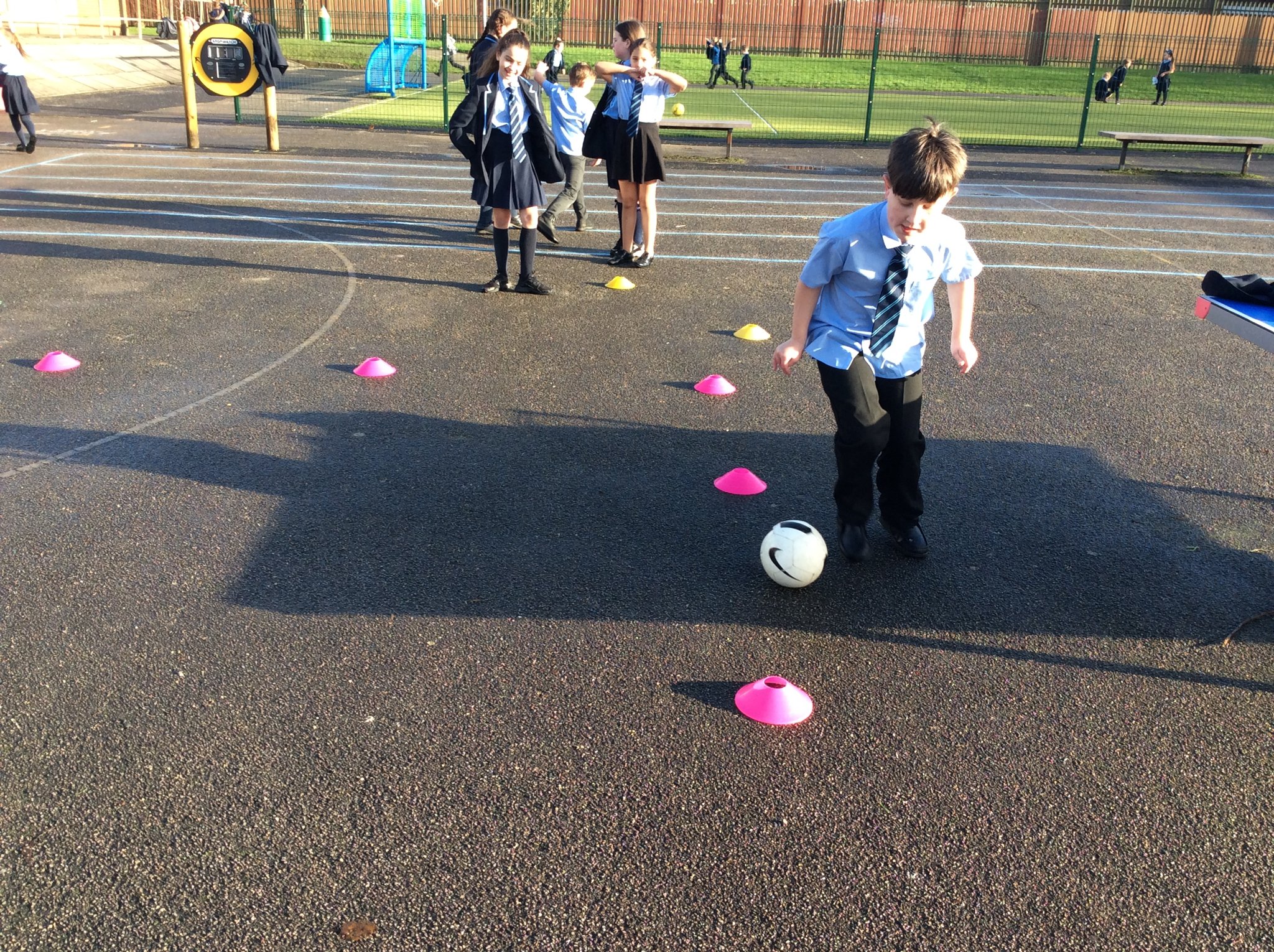 Image of Year 5 - Football Skills!