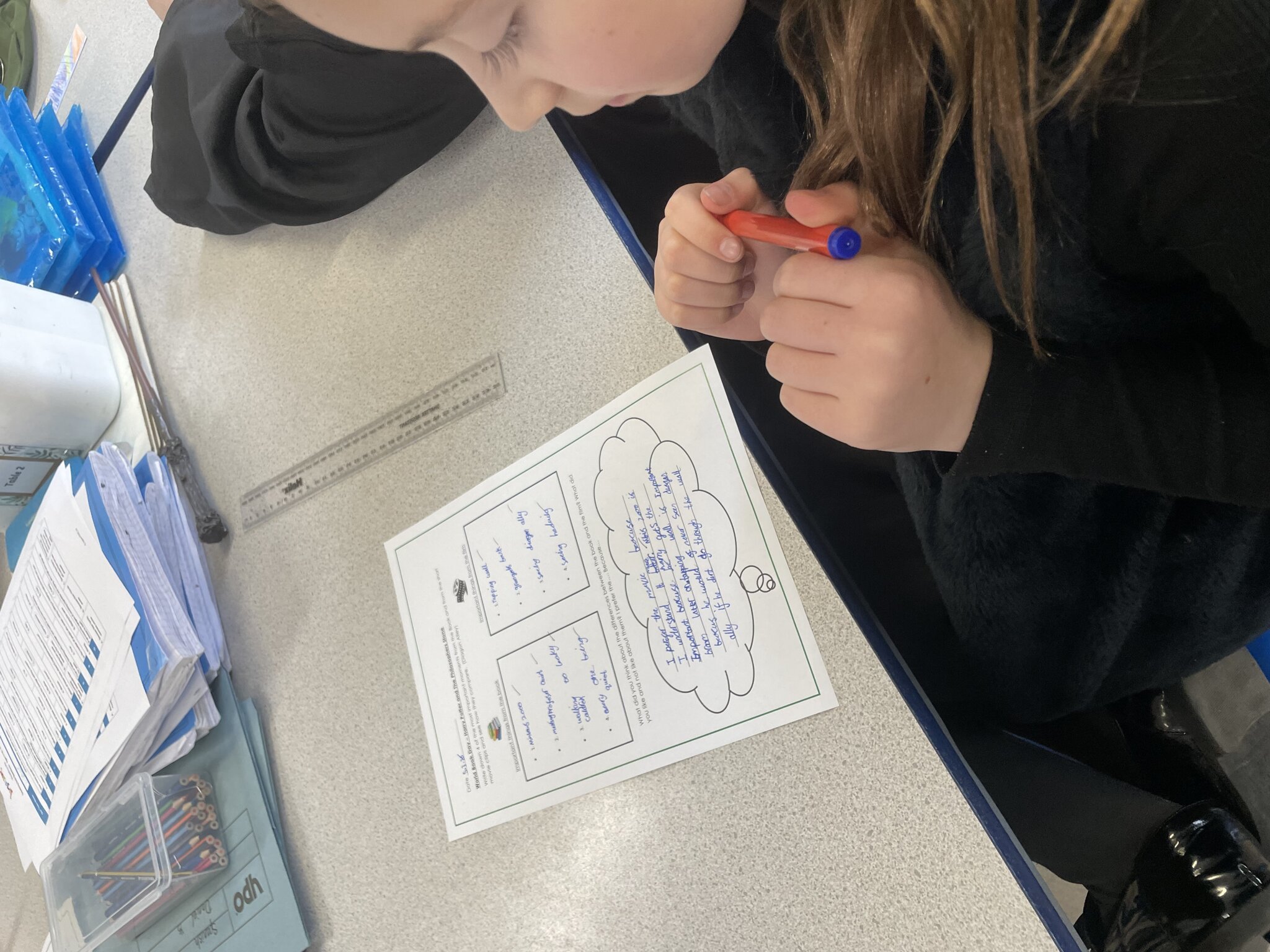 Image of Year 5 World Book Day - Special Harry Potter Activity