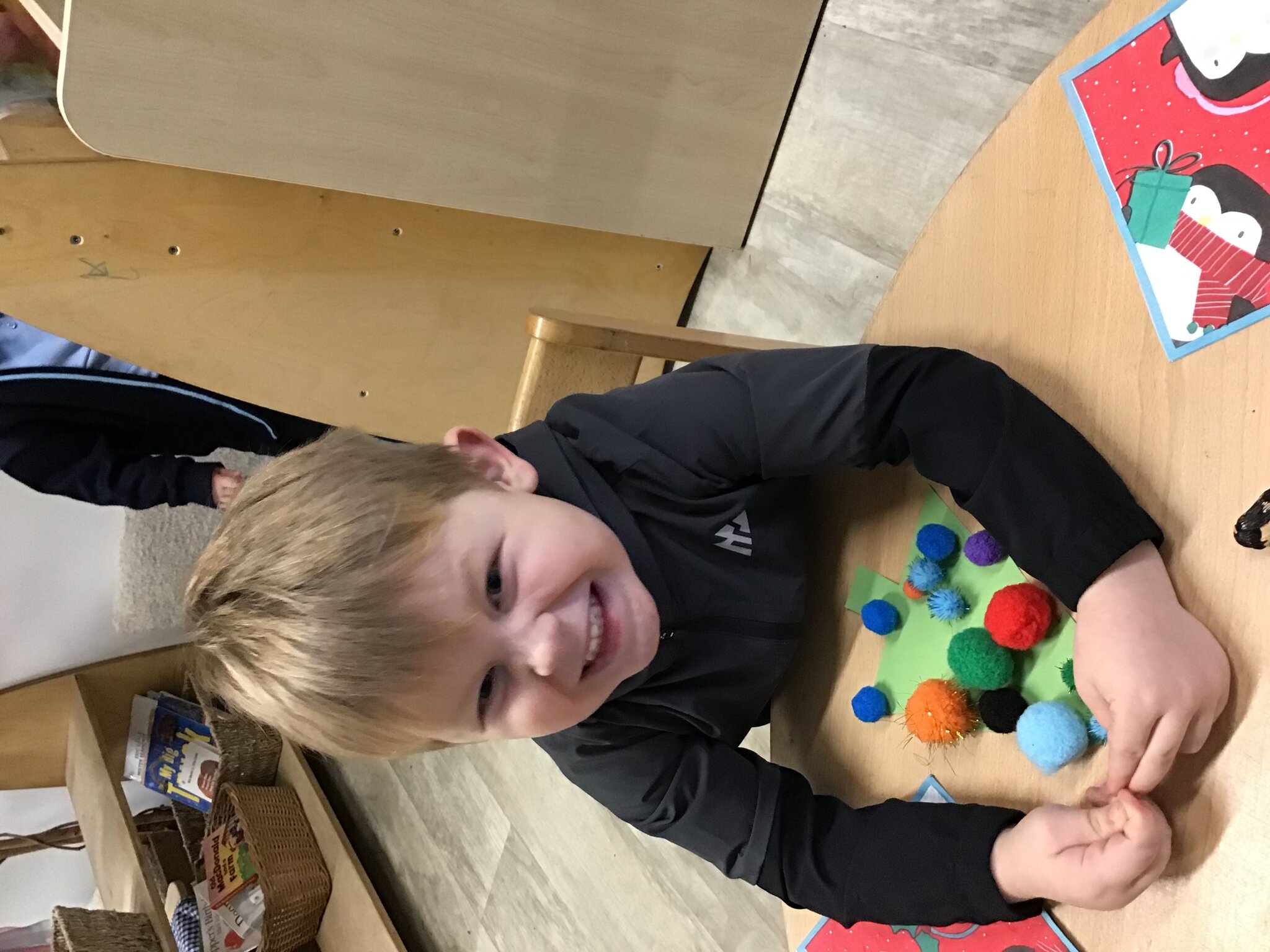 Image of Father Christmas needs a wee