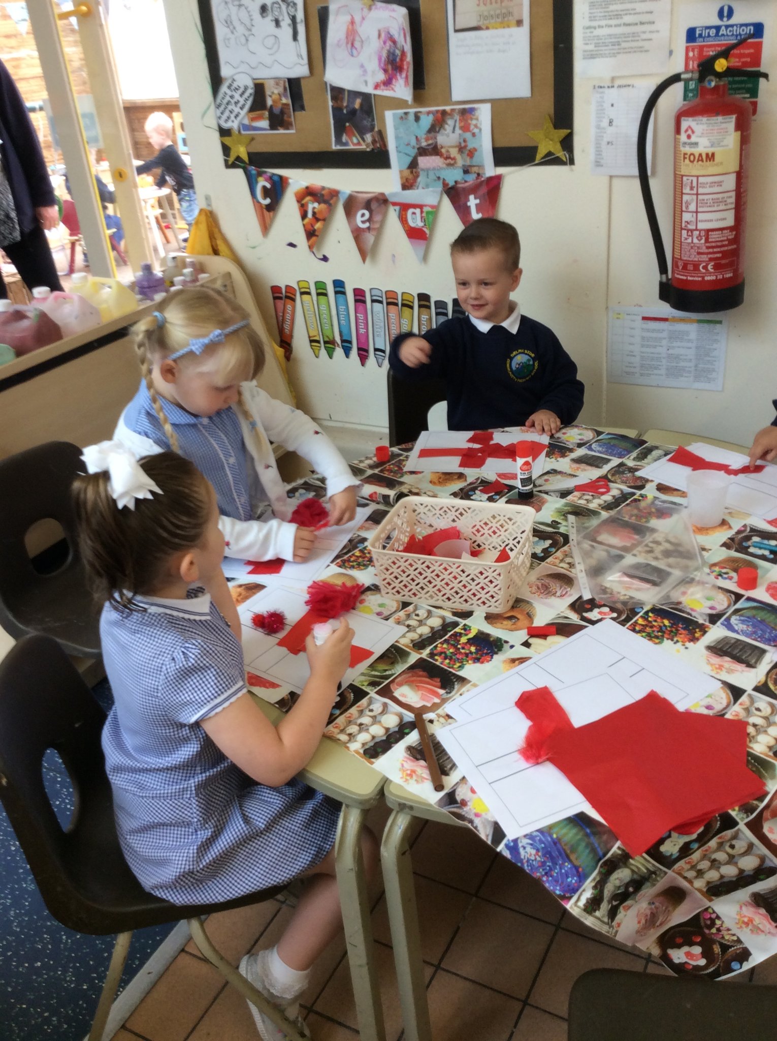 Image of Nursery St George's Day