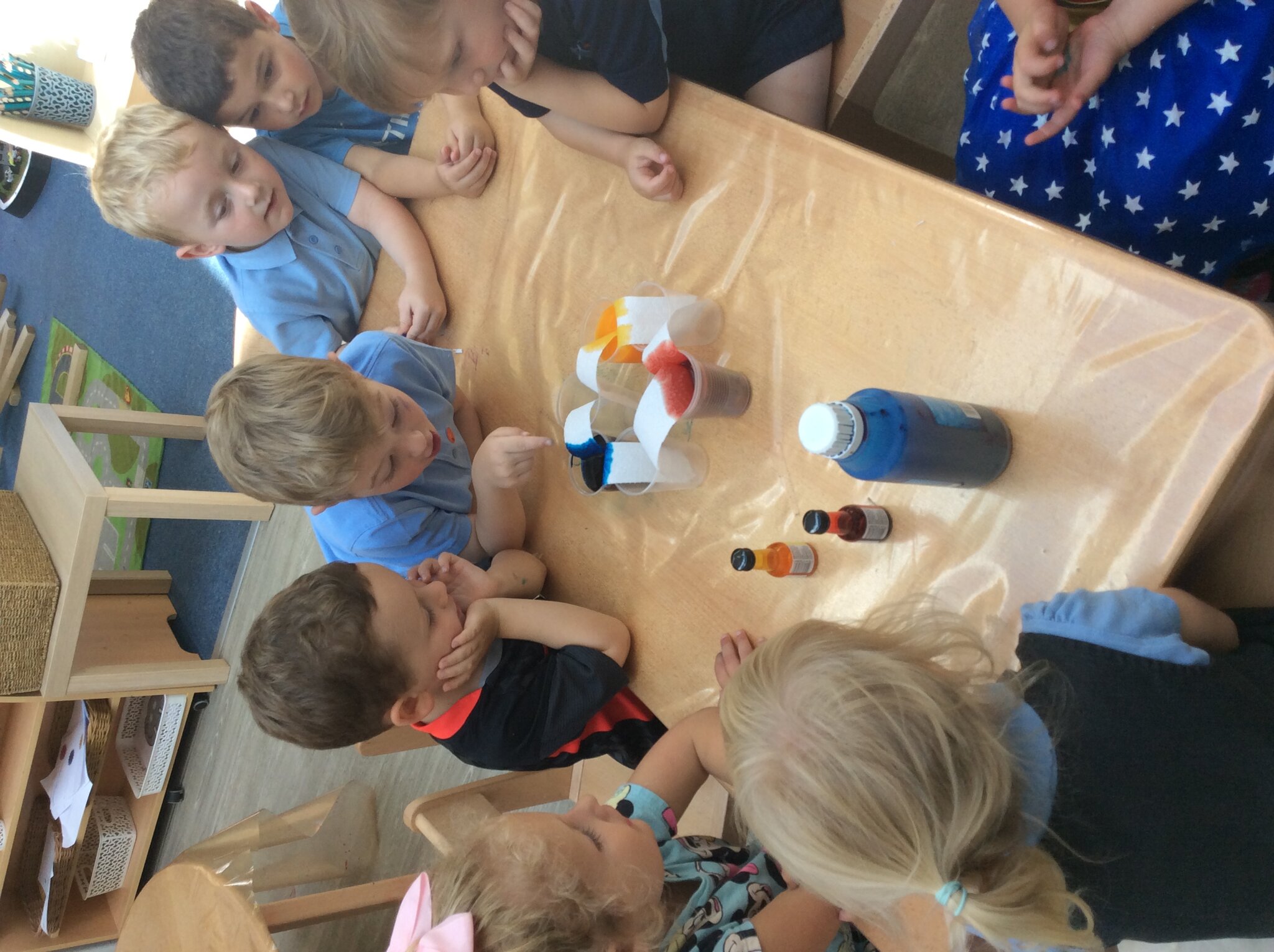 Image of Pre School- STEM- mixing colours 