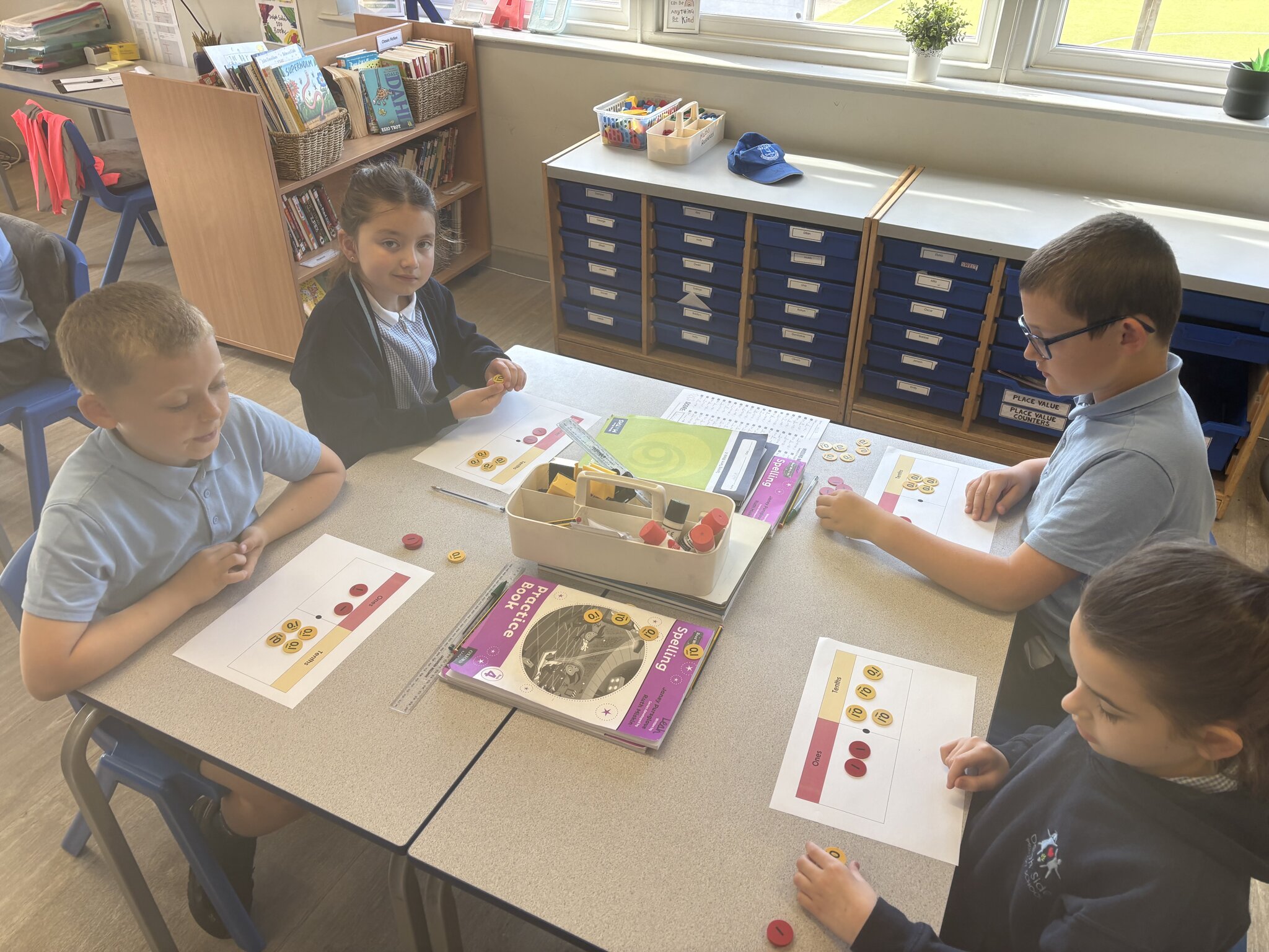 Image of Decimals in Year 4 - 2025