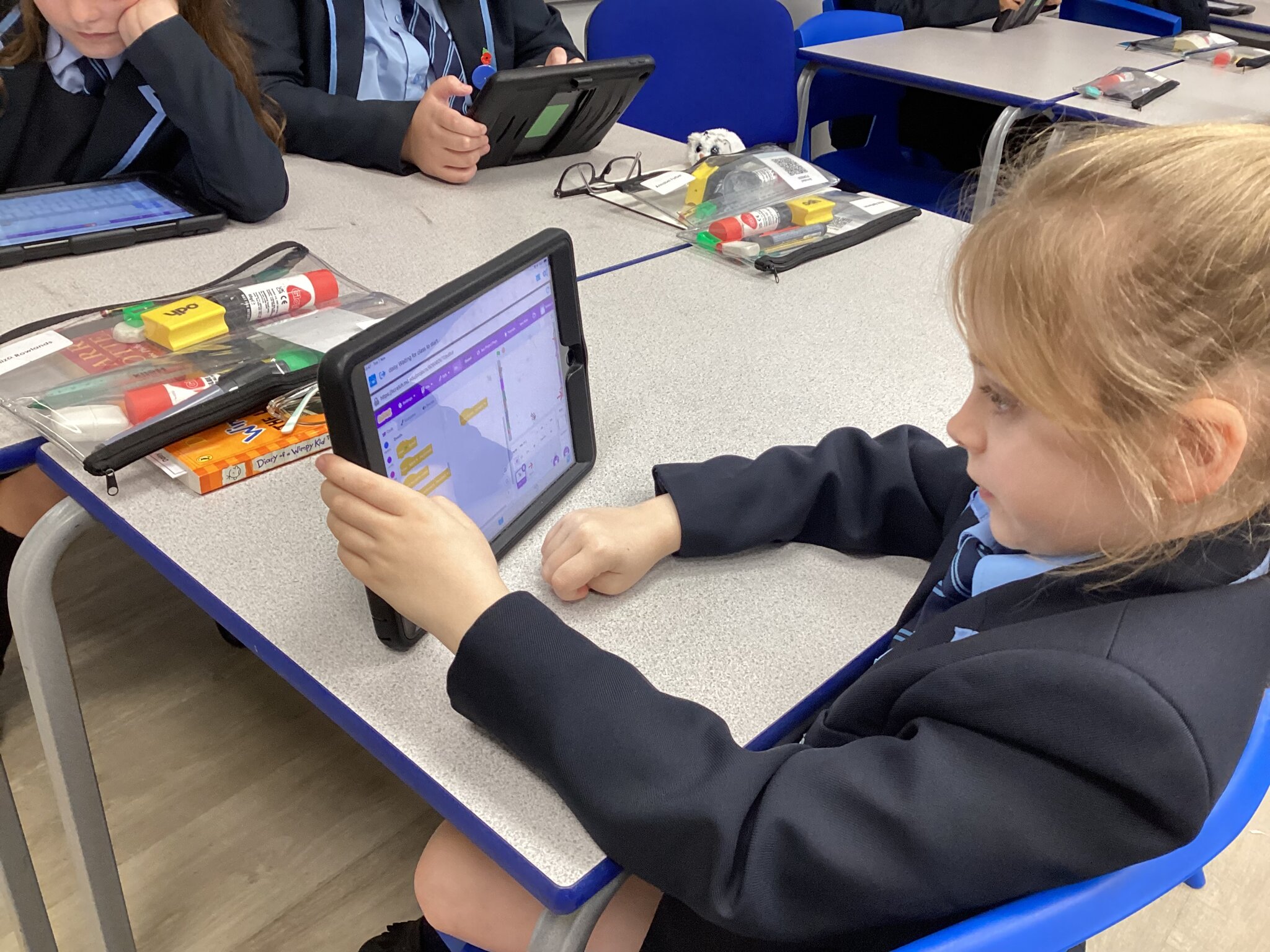 Image of Coding with Scratch in Year 6 - Skiing Game!