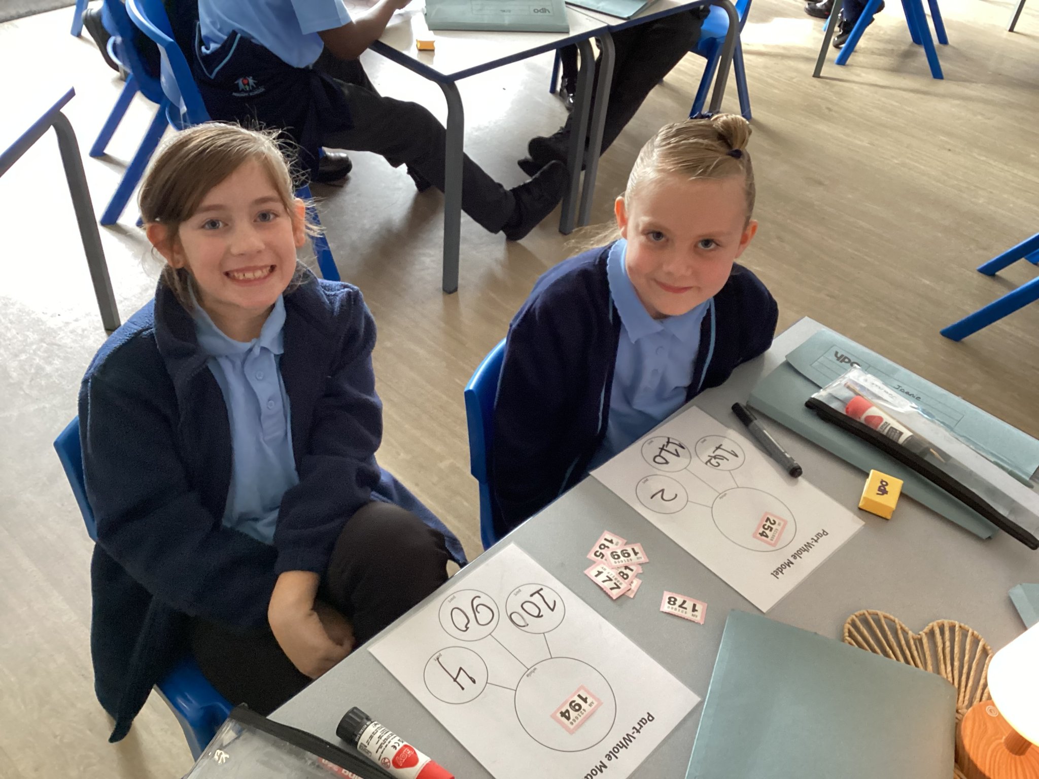 Image of Flexible partitioning 100s 10s and 1s in Year 3