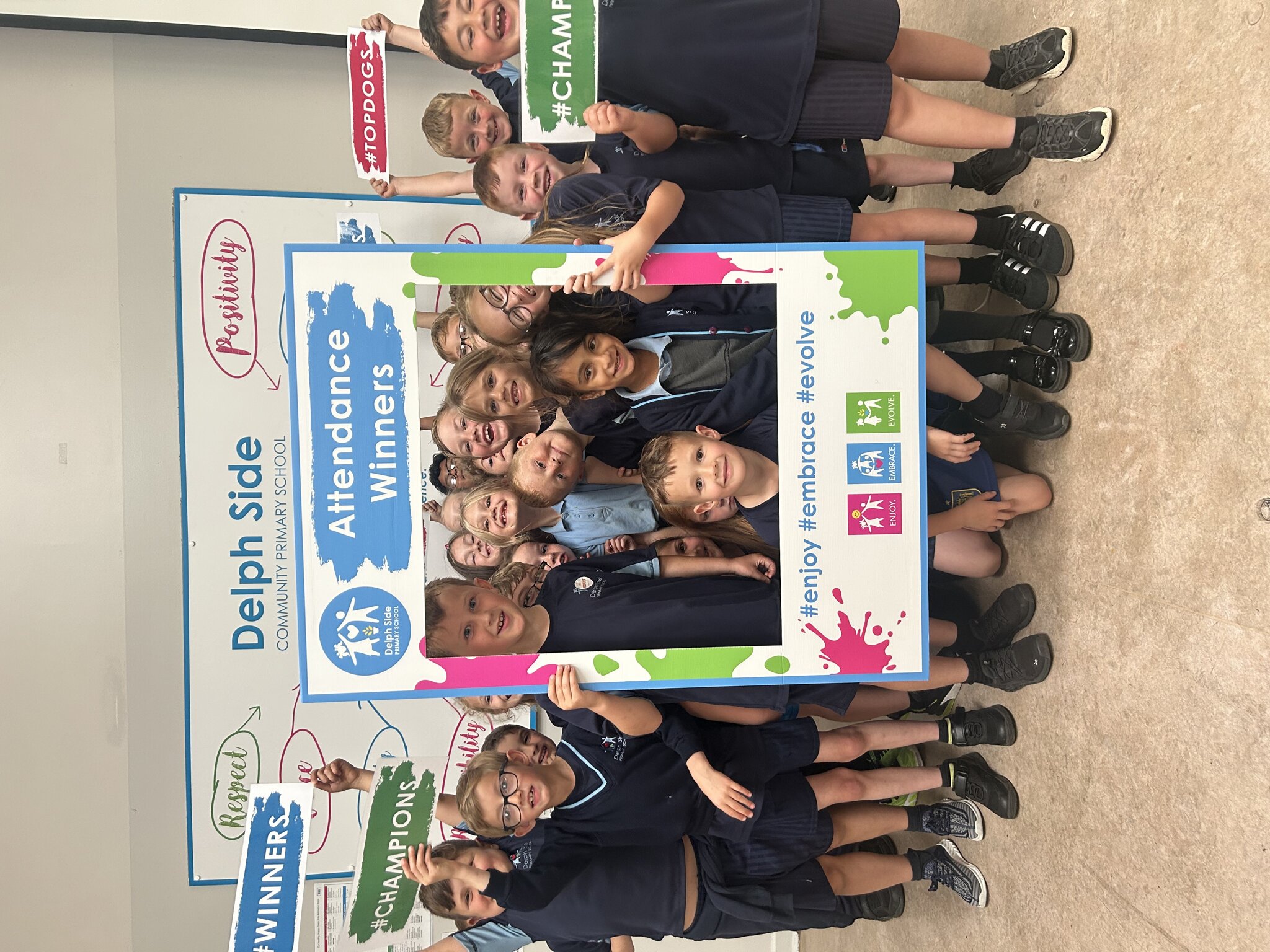 Image of Attendance winners!