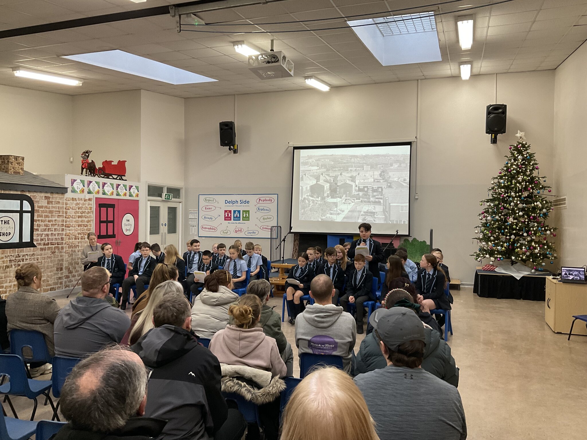 Image of Year 6 Assembly to Parents - The History of Skelmersdale