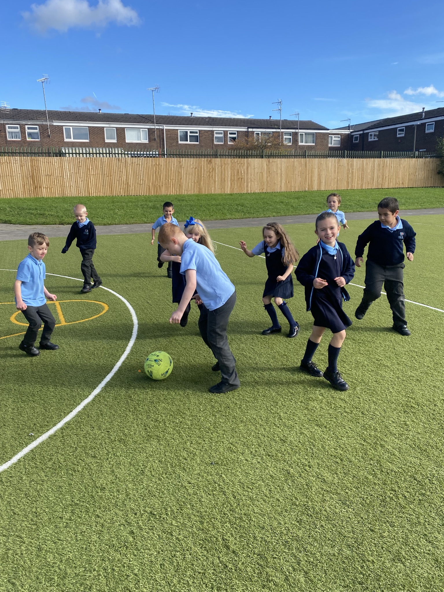 Image of Year 2 - Football Skills!