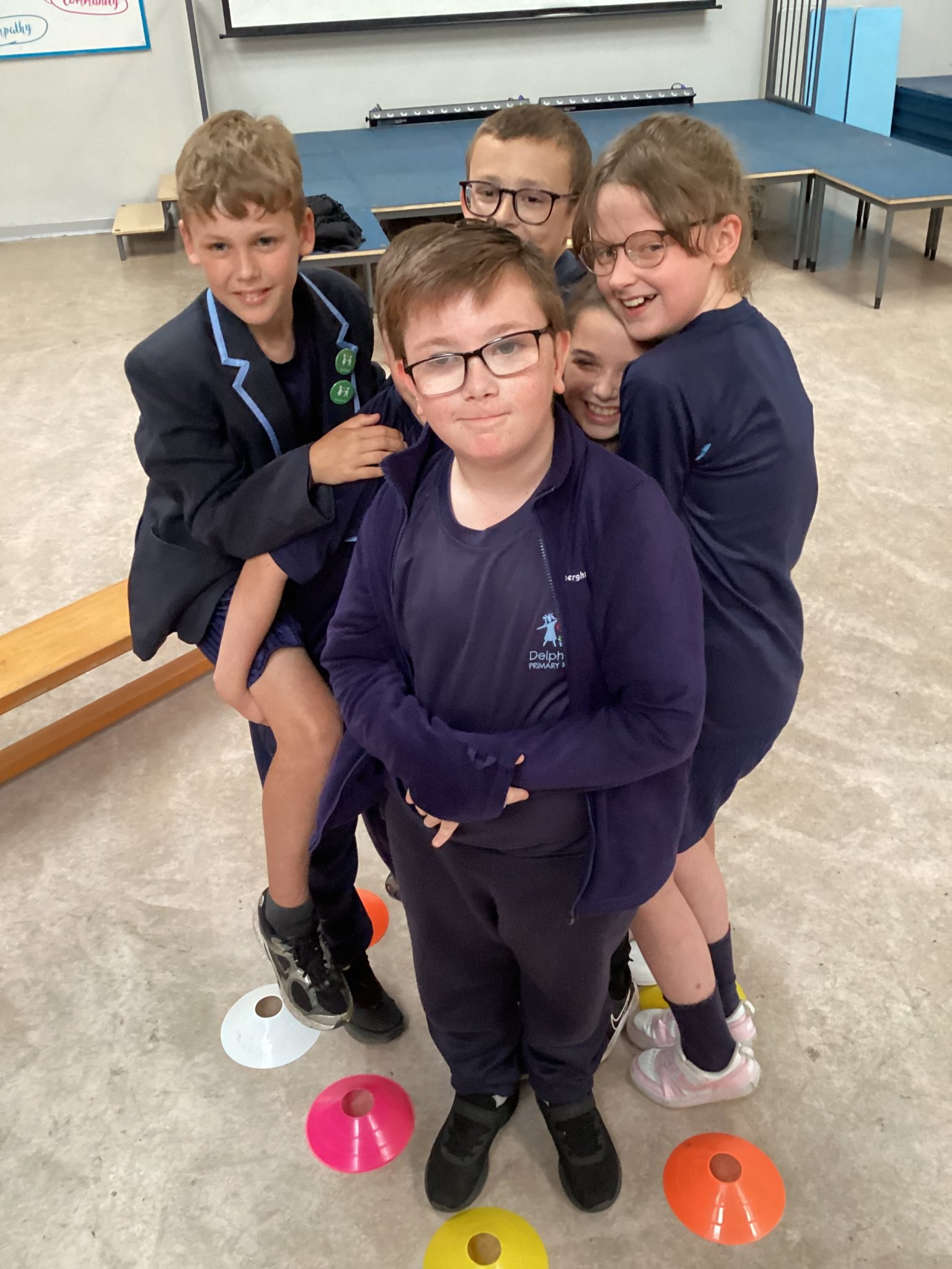 Image of Team building in PE