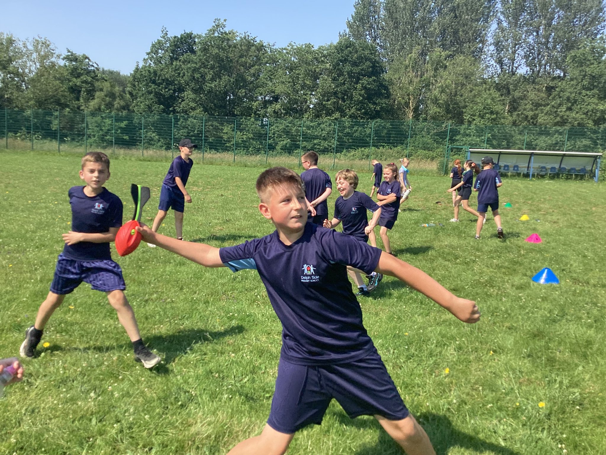 Image of Throwing & catching skills in PE