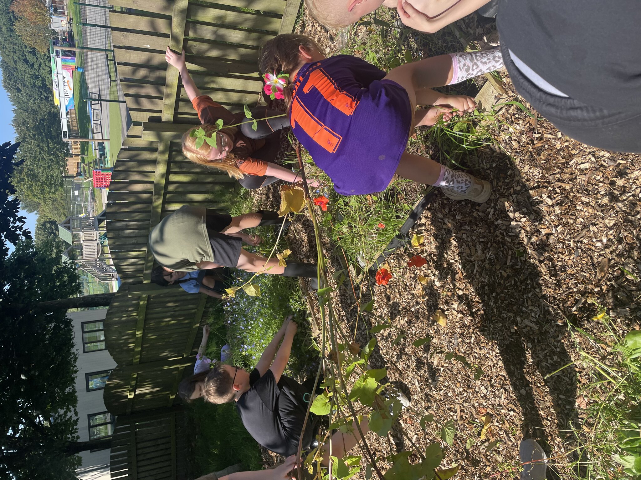 Image of Gardening at Forest School! 