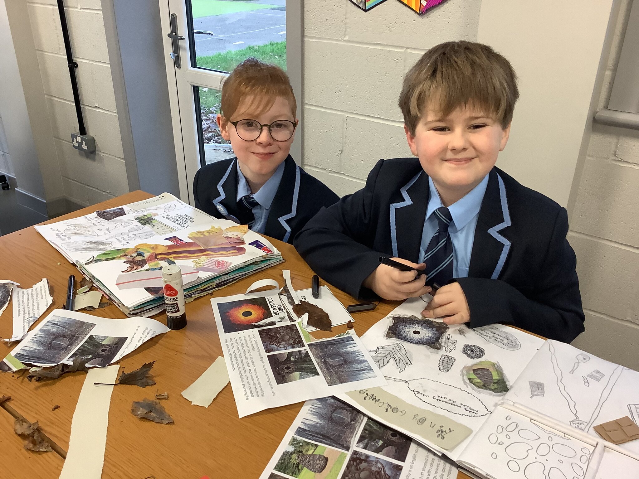 Image of Year 5 - Art - Exploring the work of Andy Goldsworthy