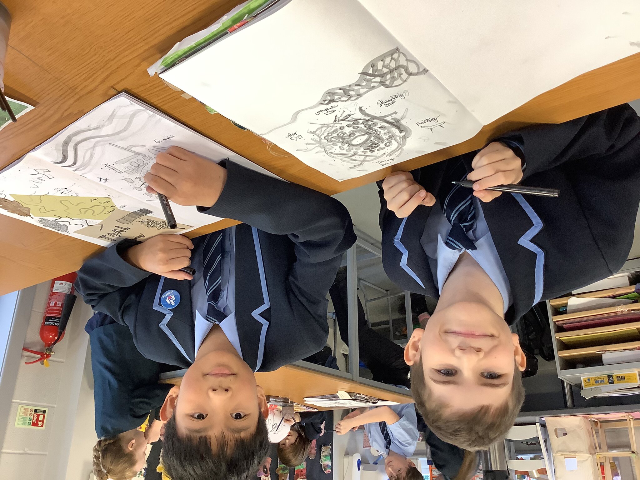 Image of Year 5 - Art - Exploring Graphite