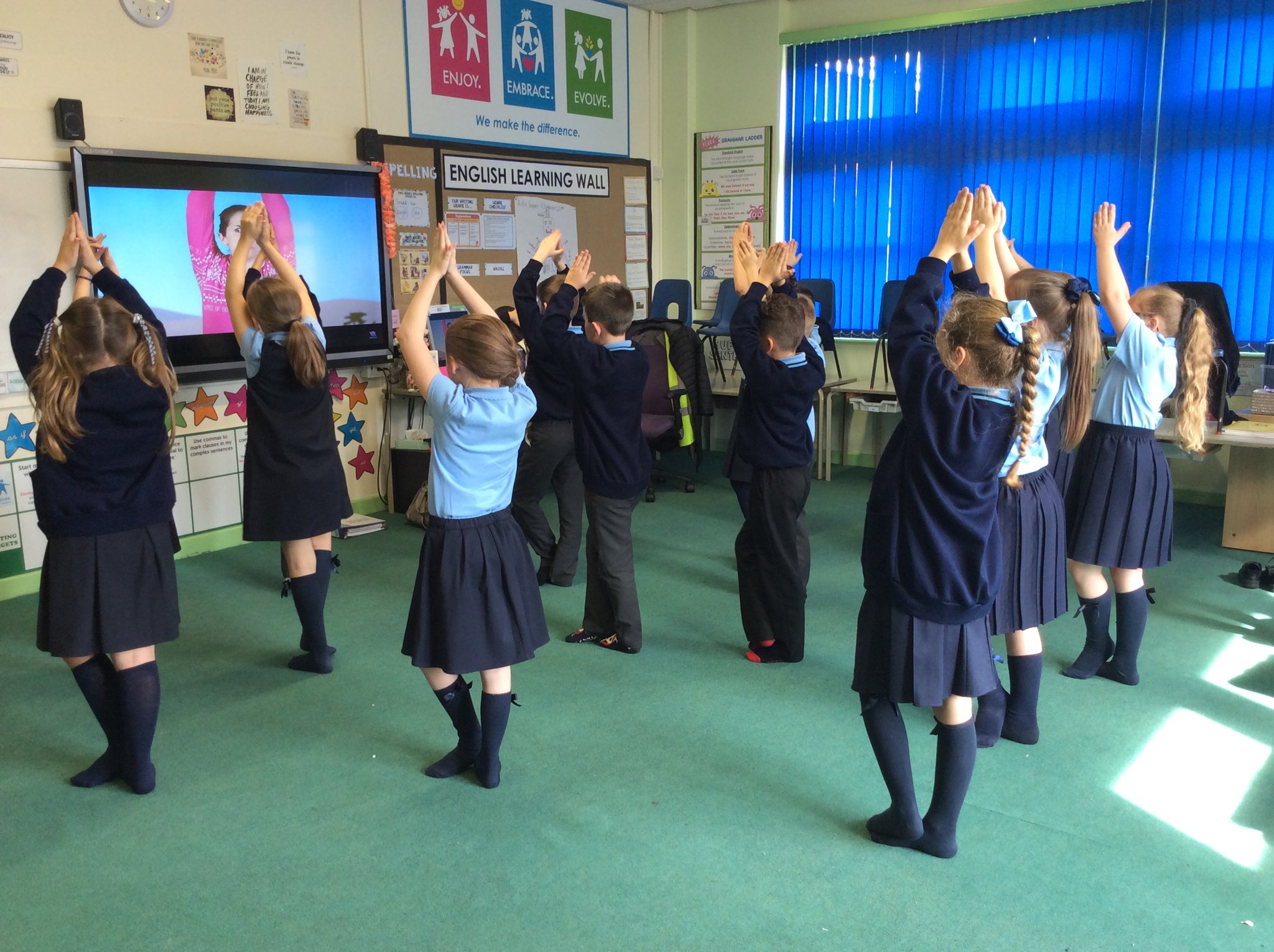 Image of Year 4 - Yoga and Mindfullness