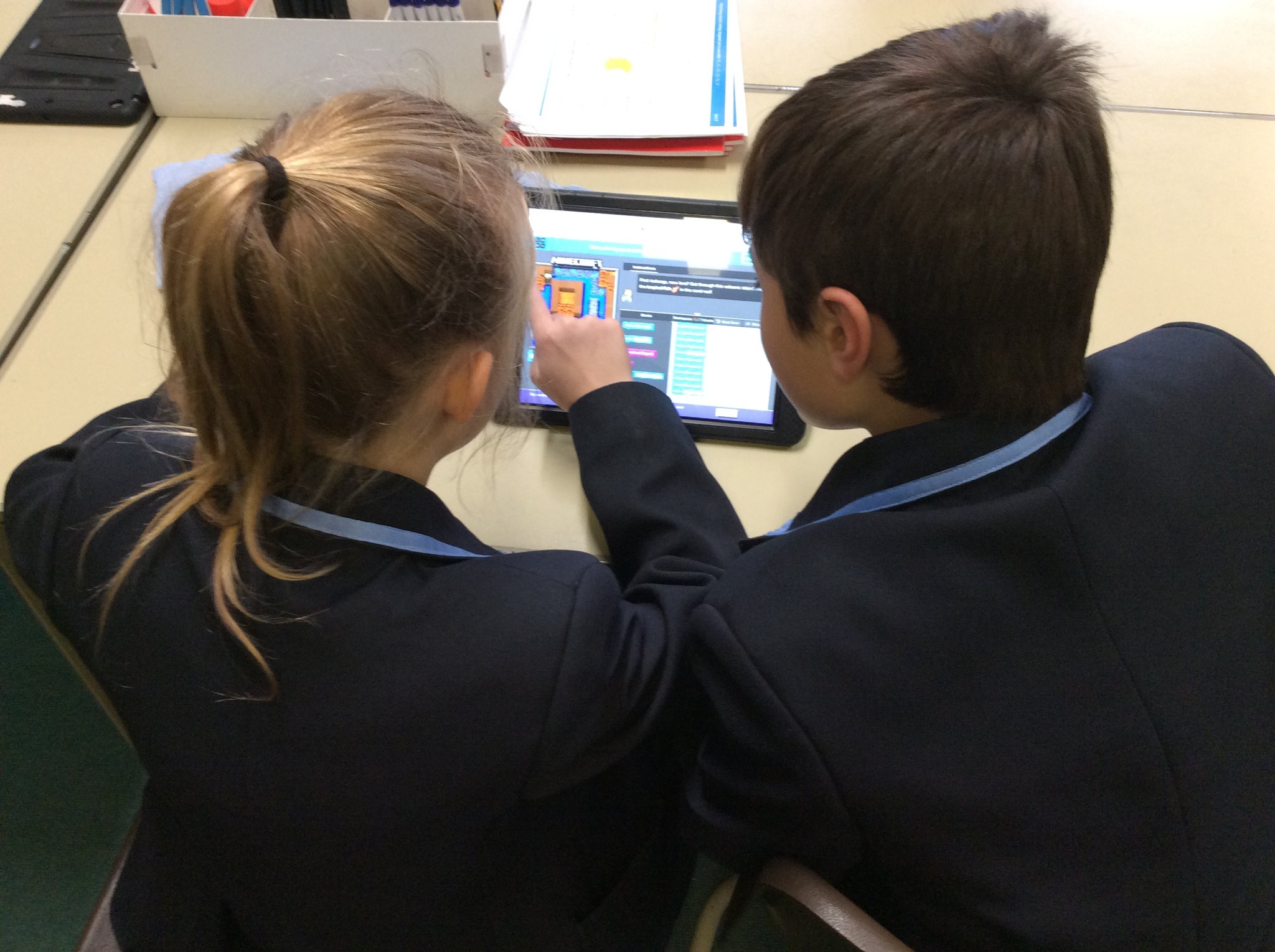 Image of Hour of Code in Y5! 2019