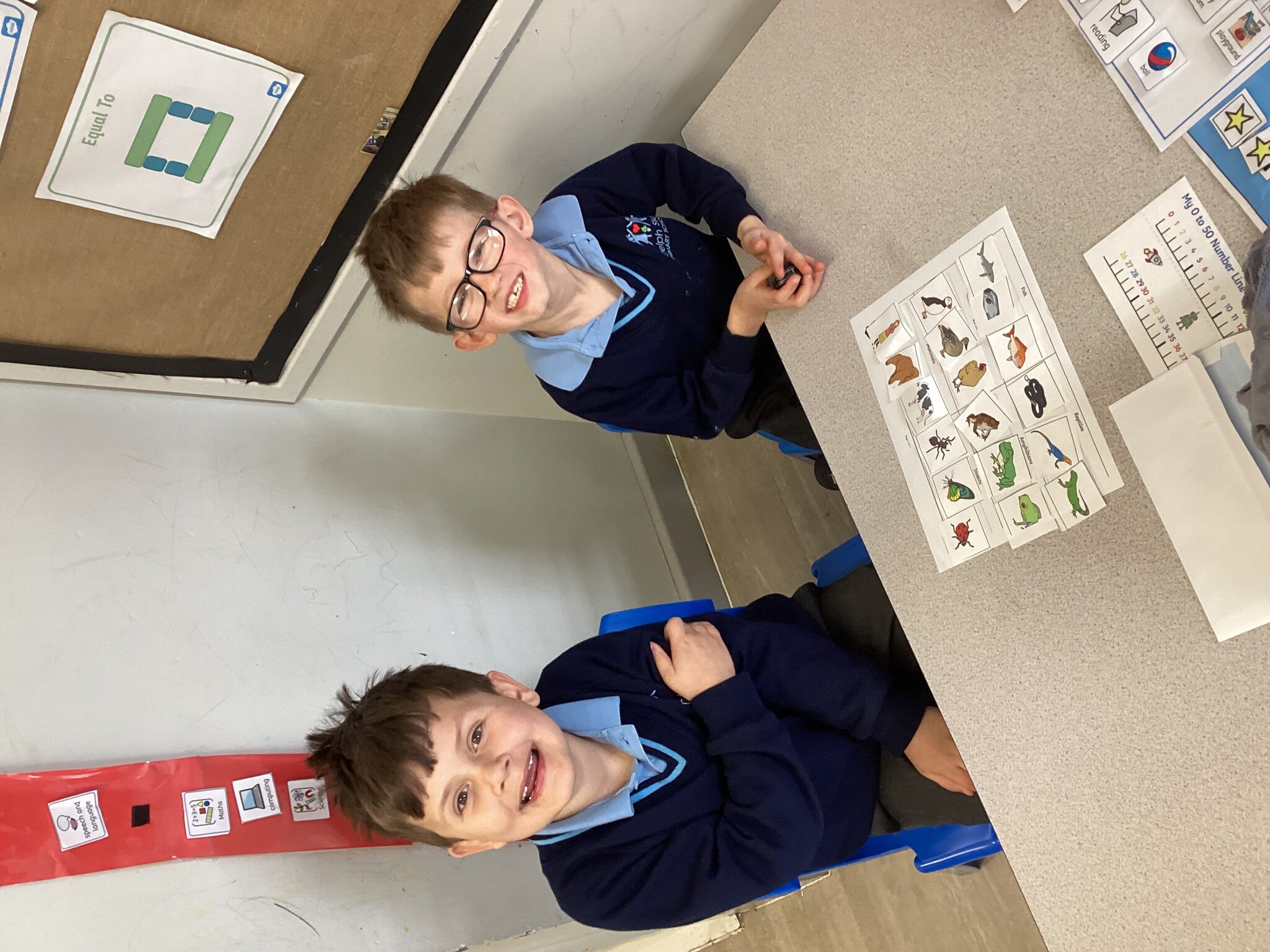 Image of Year 1 - Identifying and categorising animals.