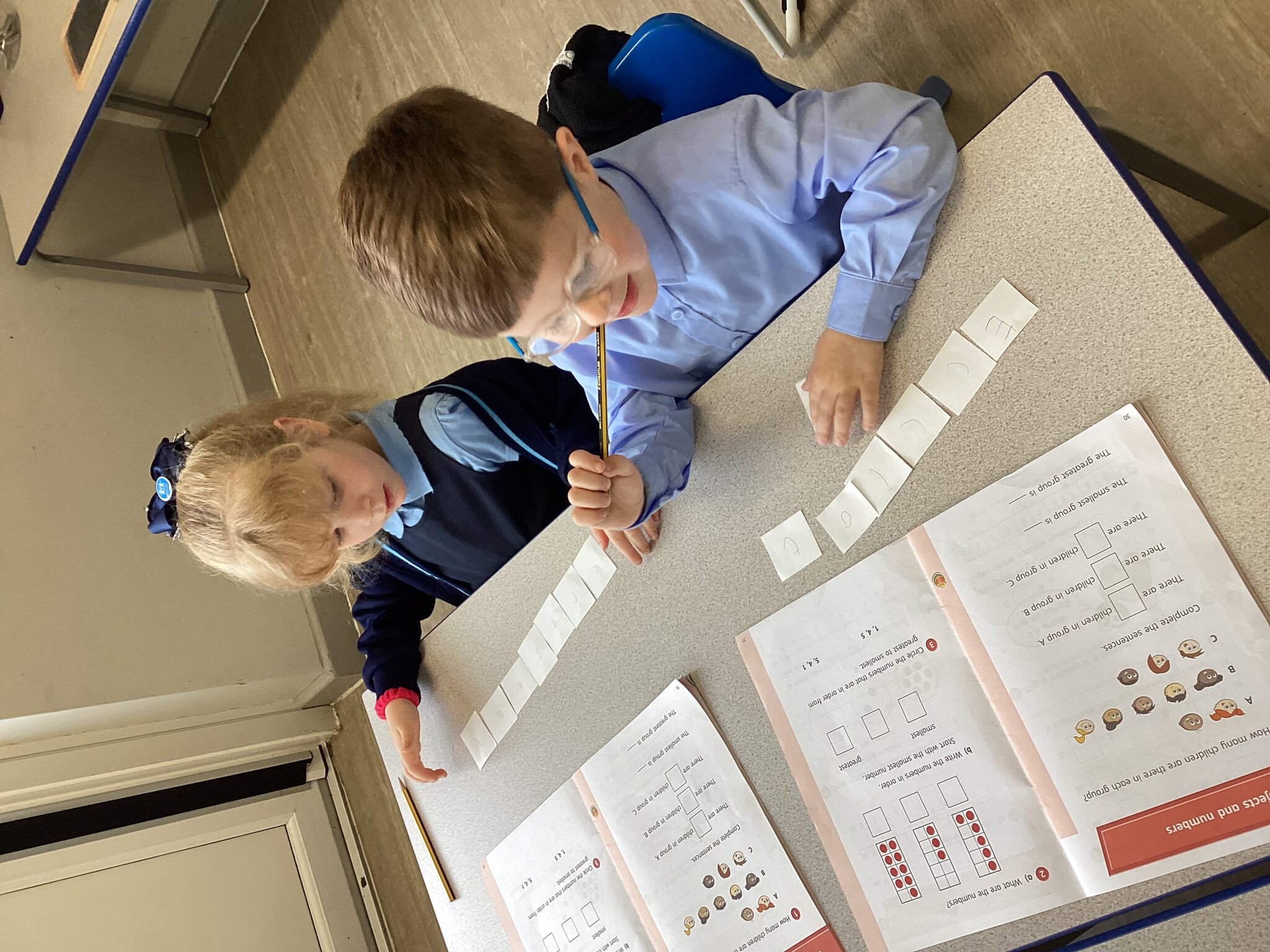 Image of Year 1 - Ordering objects and numbers