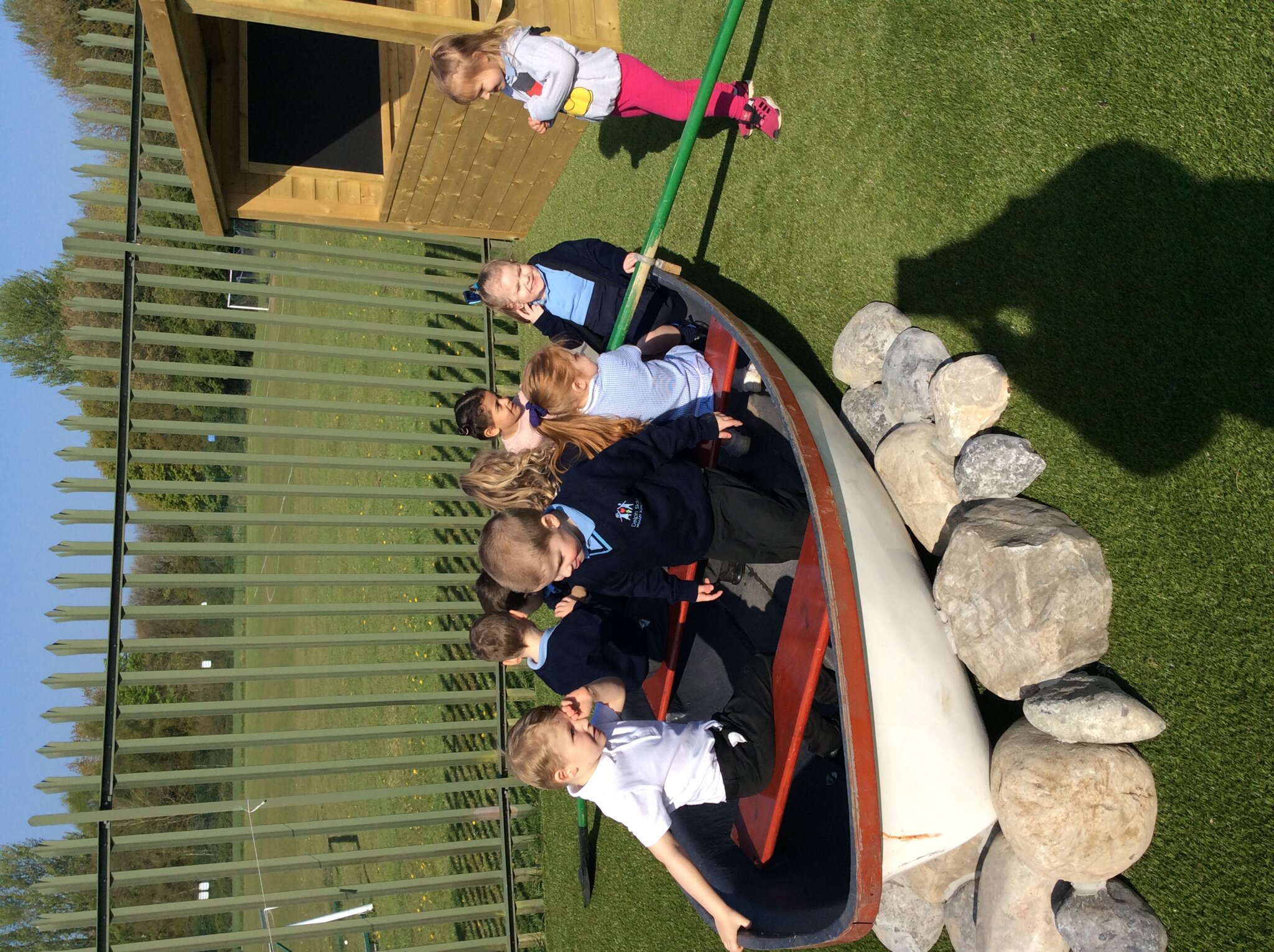 Image of Pre School- Fun in our new outdoor area