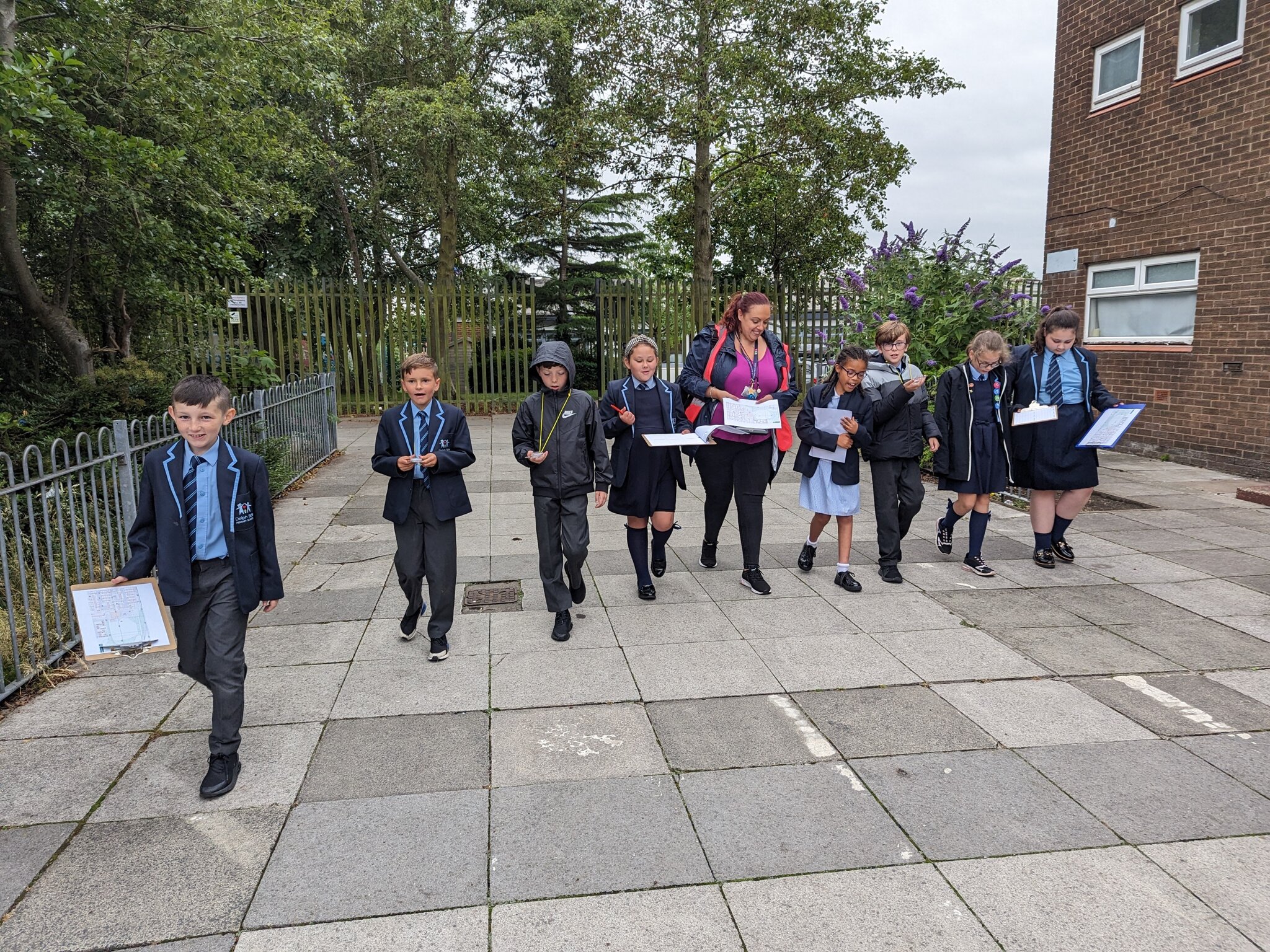 Image of Year Five Fieldwork Walk