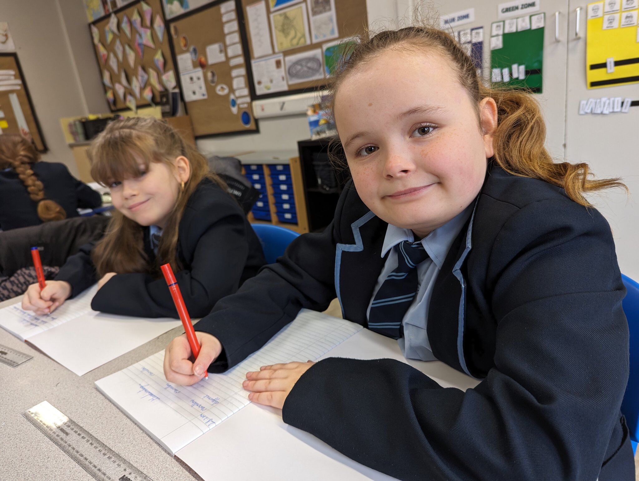 Image of Y5 Handwriting time