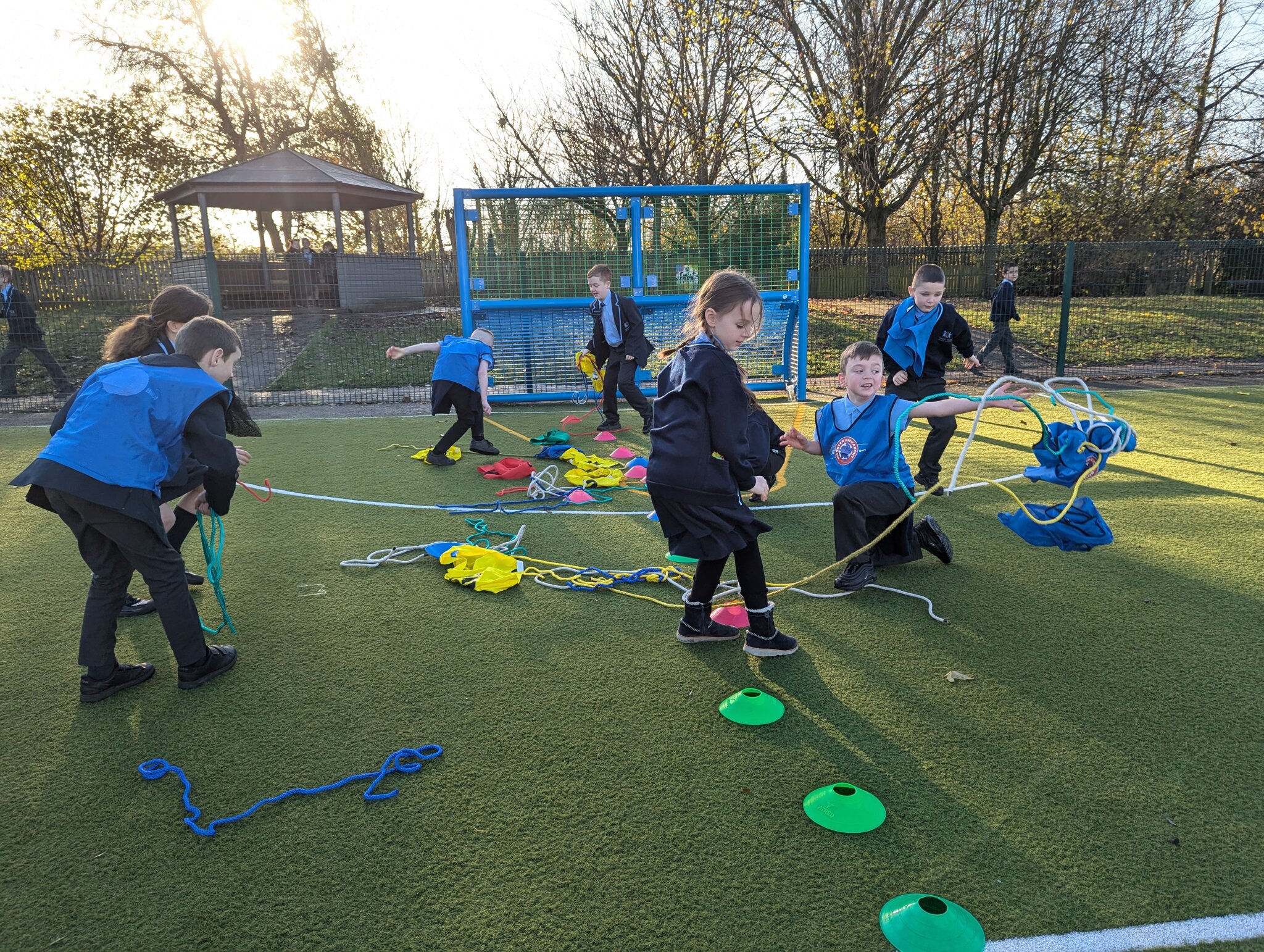 Image of Y5 playground leaders