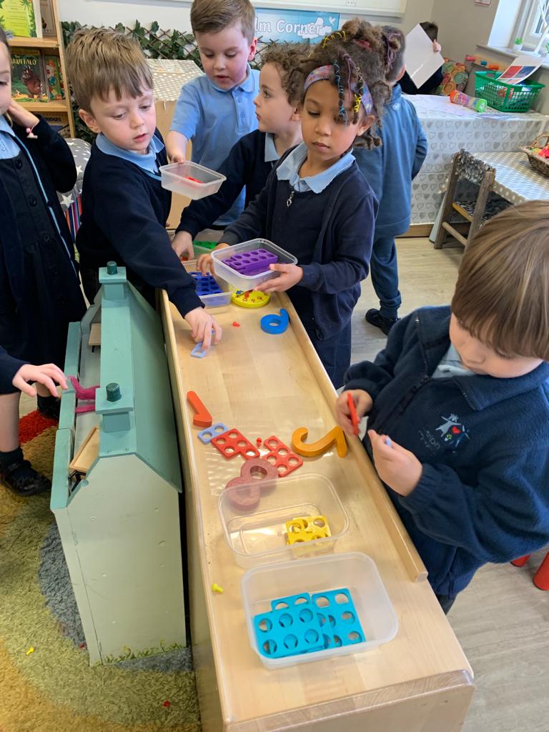 Image of Reception's Preparations for Chinese New Year