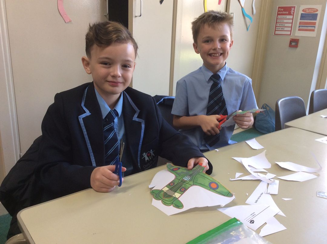 Image of Year 5 - Supermarine Spitfire Mark 1!