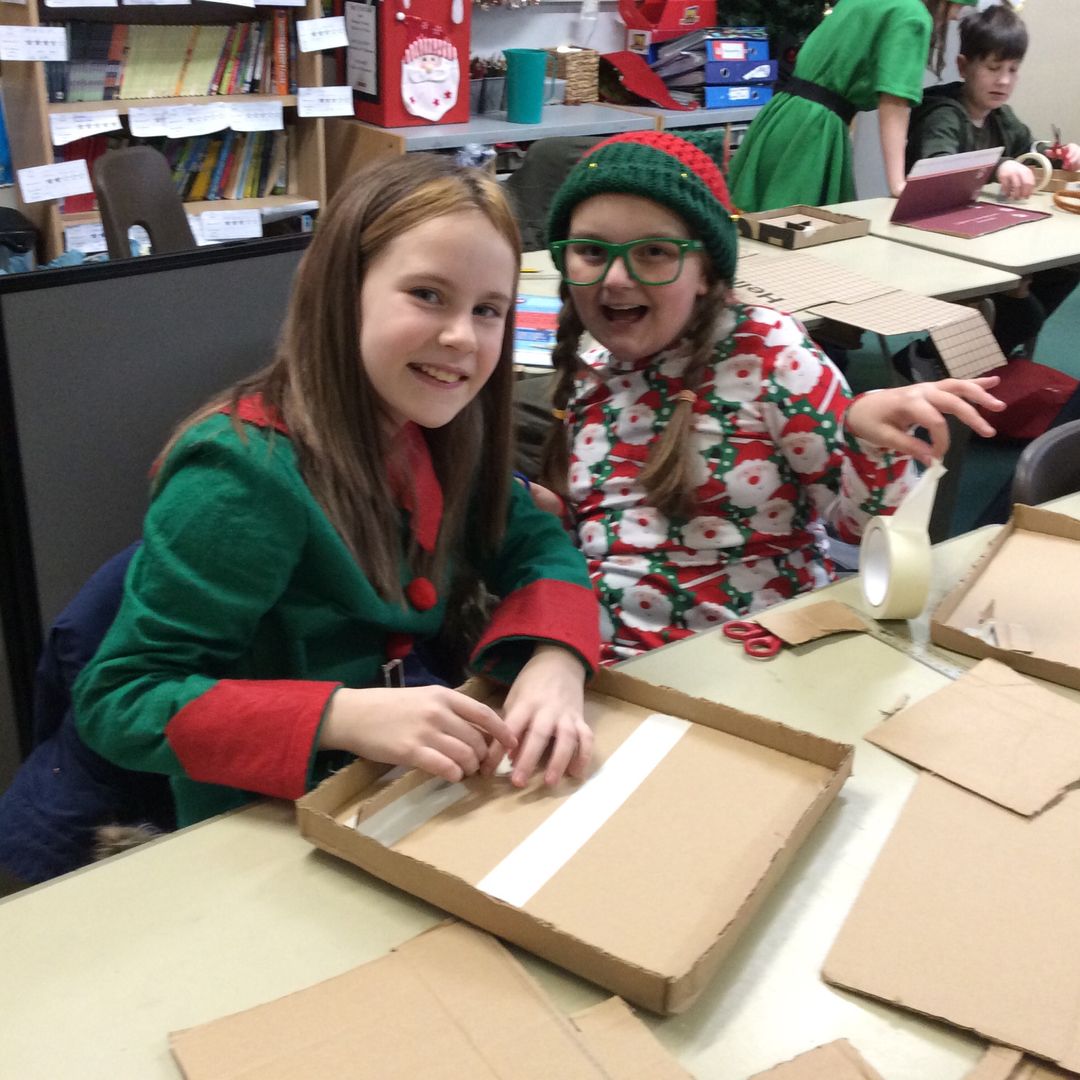 Image of Elf Day in Year 5!