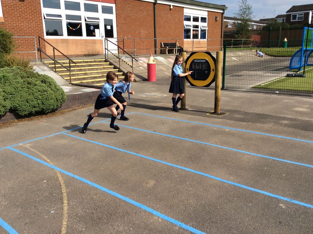 Image of Enjoying Our New Playground! Year 5