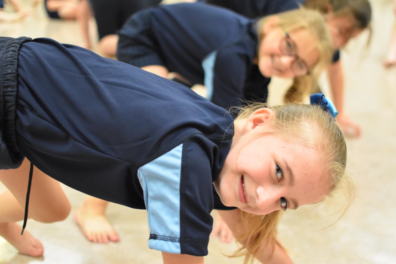 Image of Year 6 loving PE!