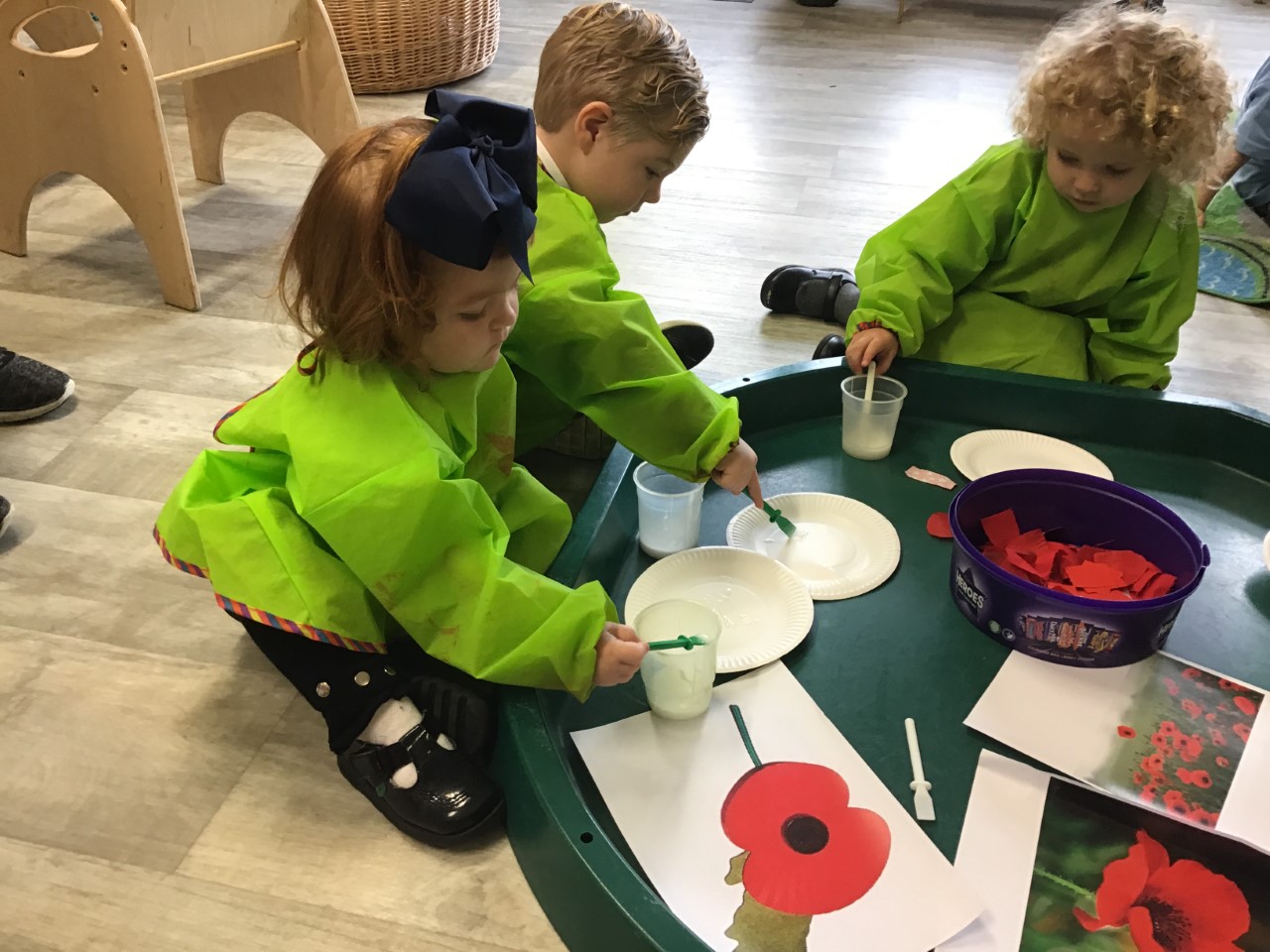 Image of Remembrance Day Activities in the Nursery