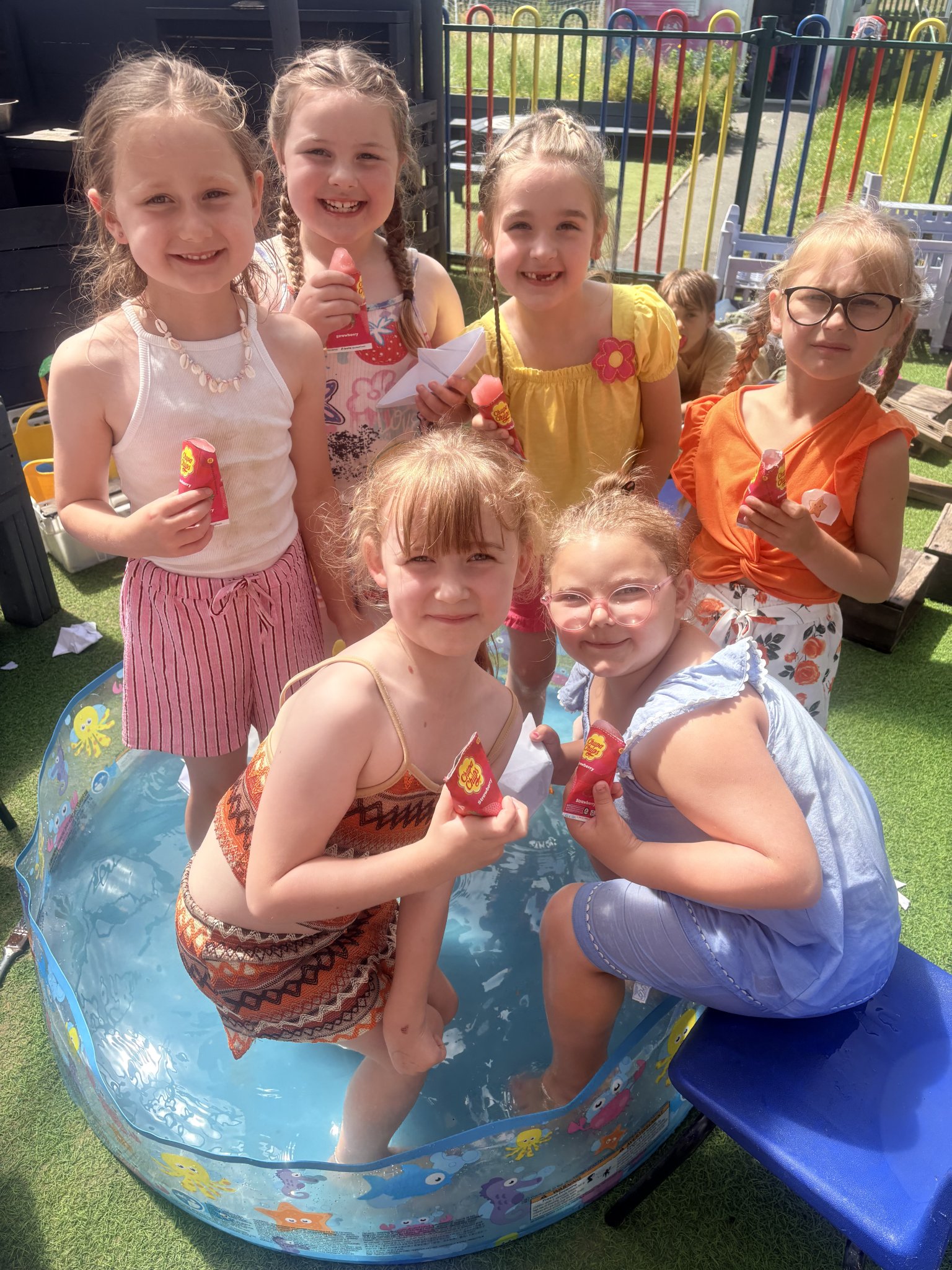 Image of Fun in the sun in Y1 