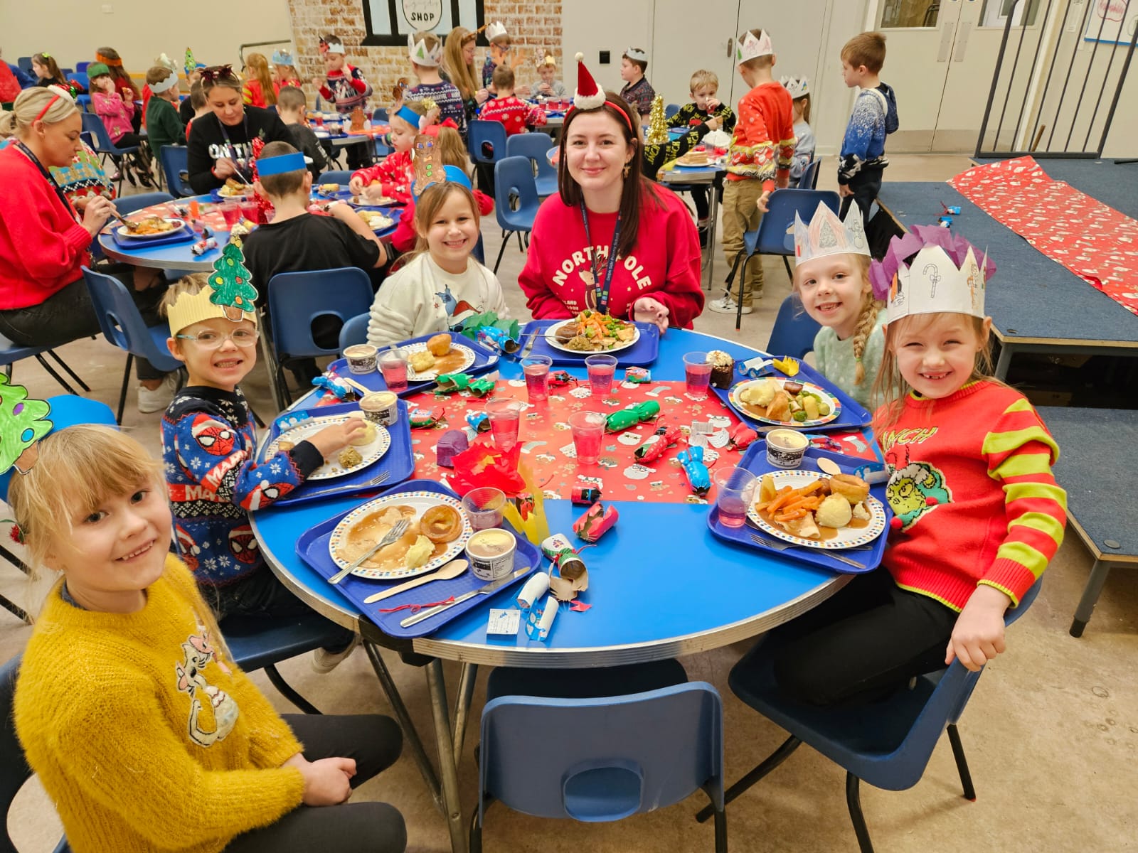 Image of EYFS and KS1 Christmas Dinner 2024