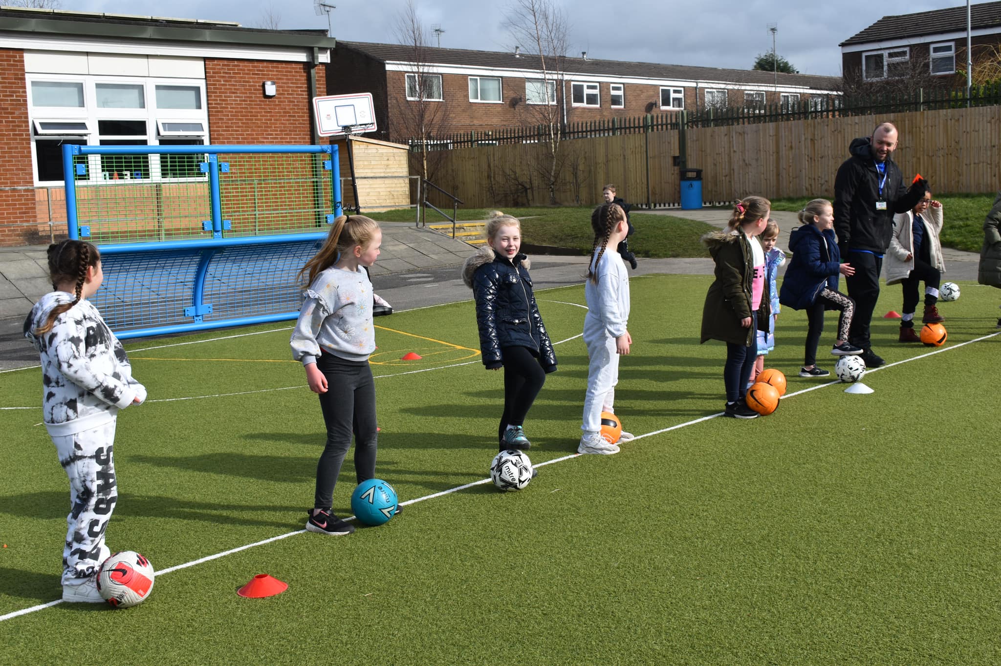 Image of Girls' Football! #letgirlsplay