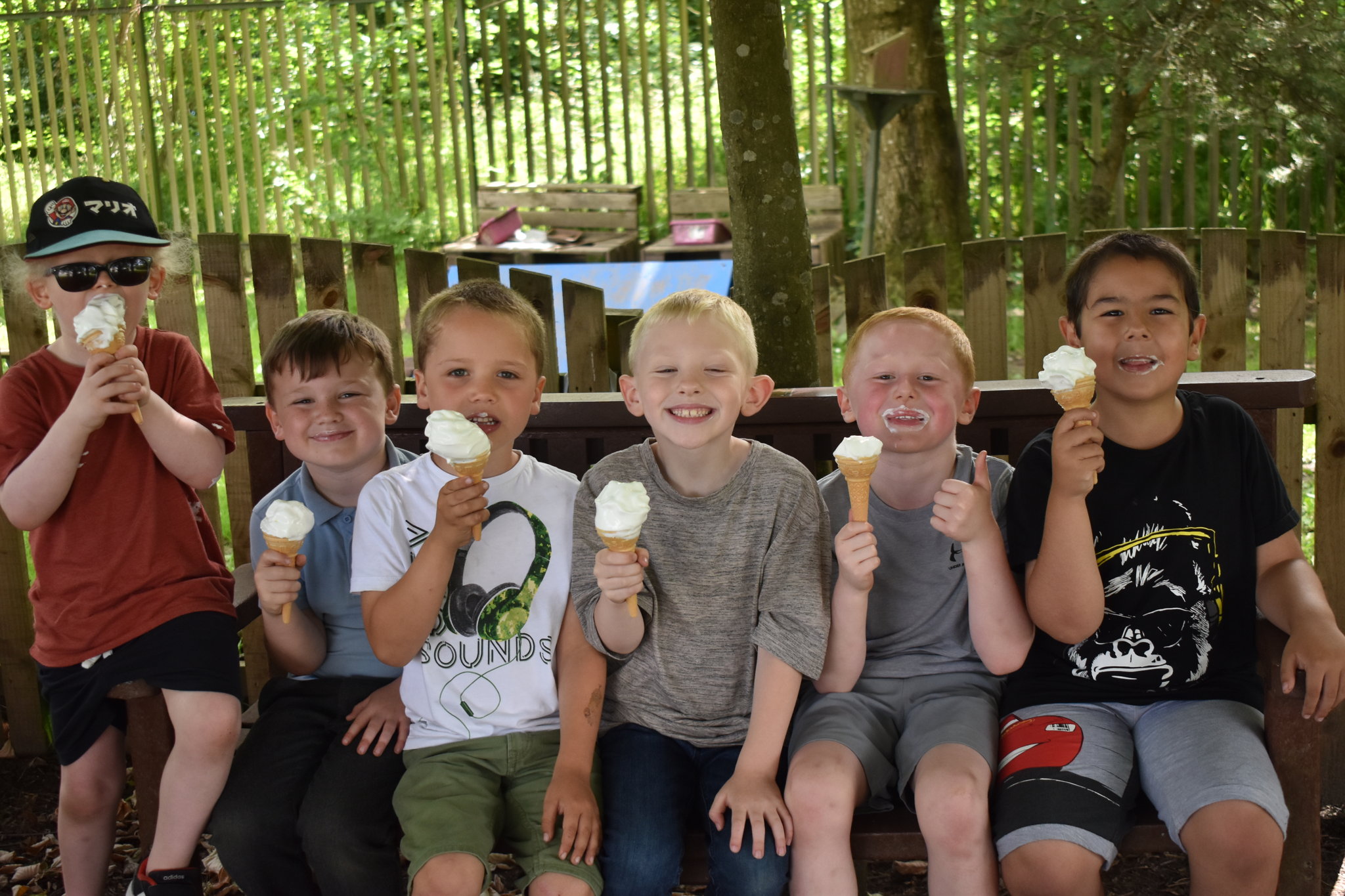 Image of Ice creams were a huge hit!!