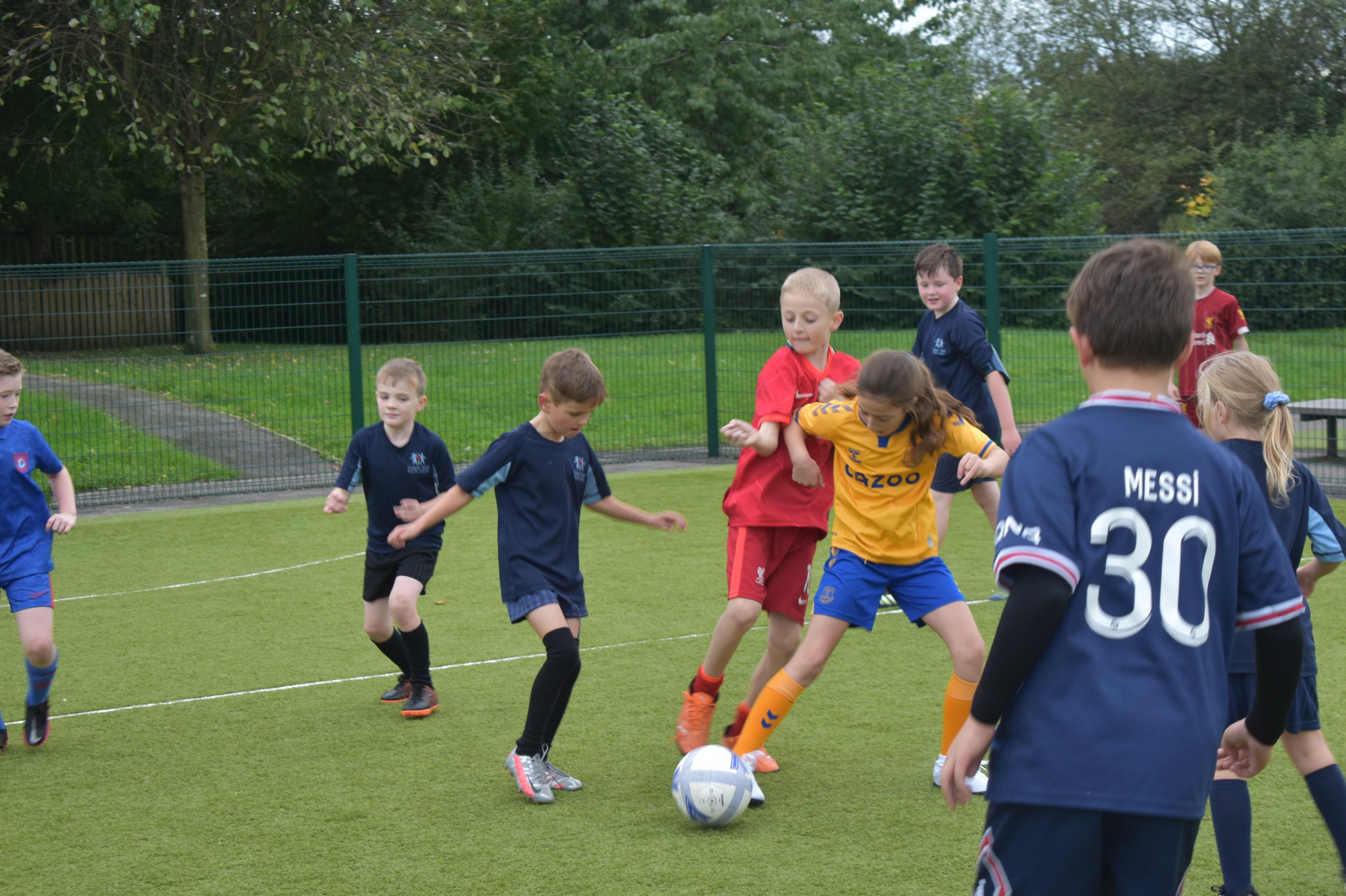 Image of A great evening of football in the sun