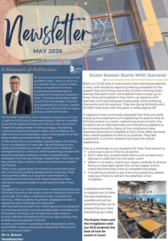 Image of May Newsletter